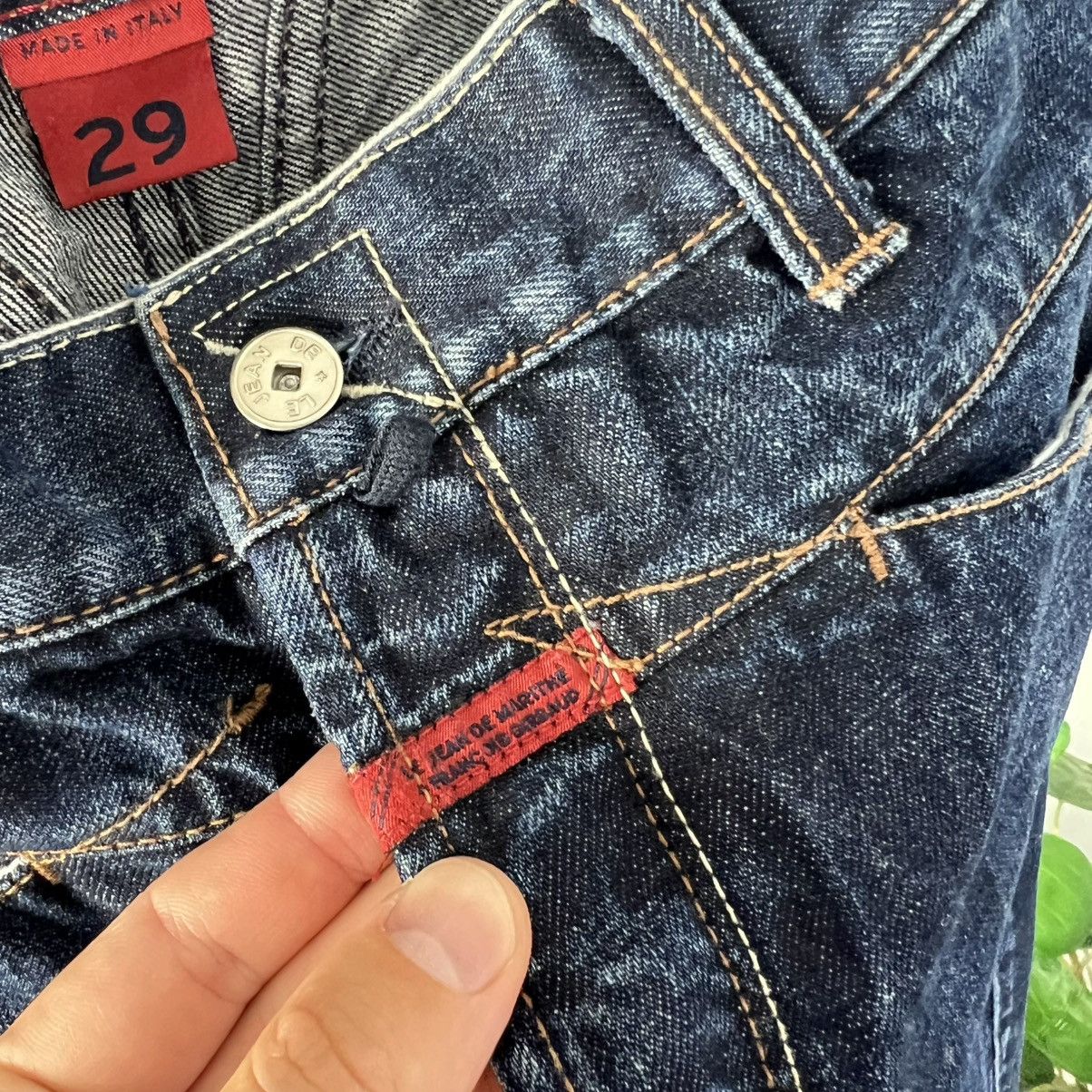 Marithe + Francois Girbaud Luxury Marithe + Francois Girbaud Blue Denim Jeans Size US 29 - 4 Thumbnail
