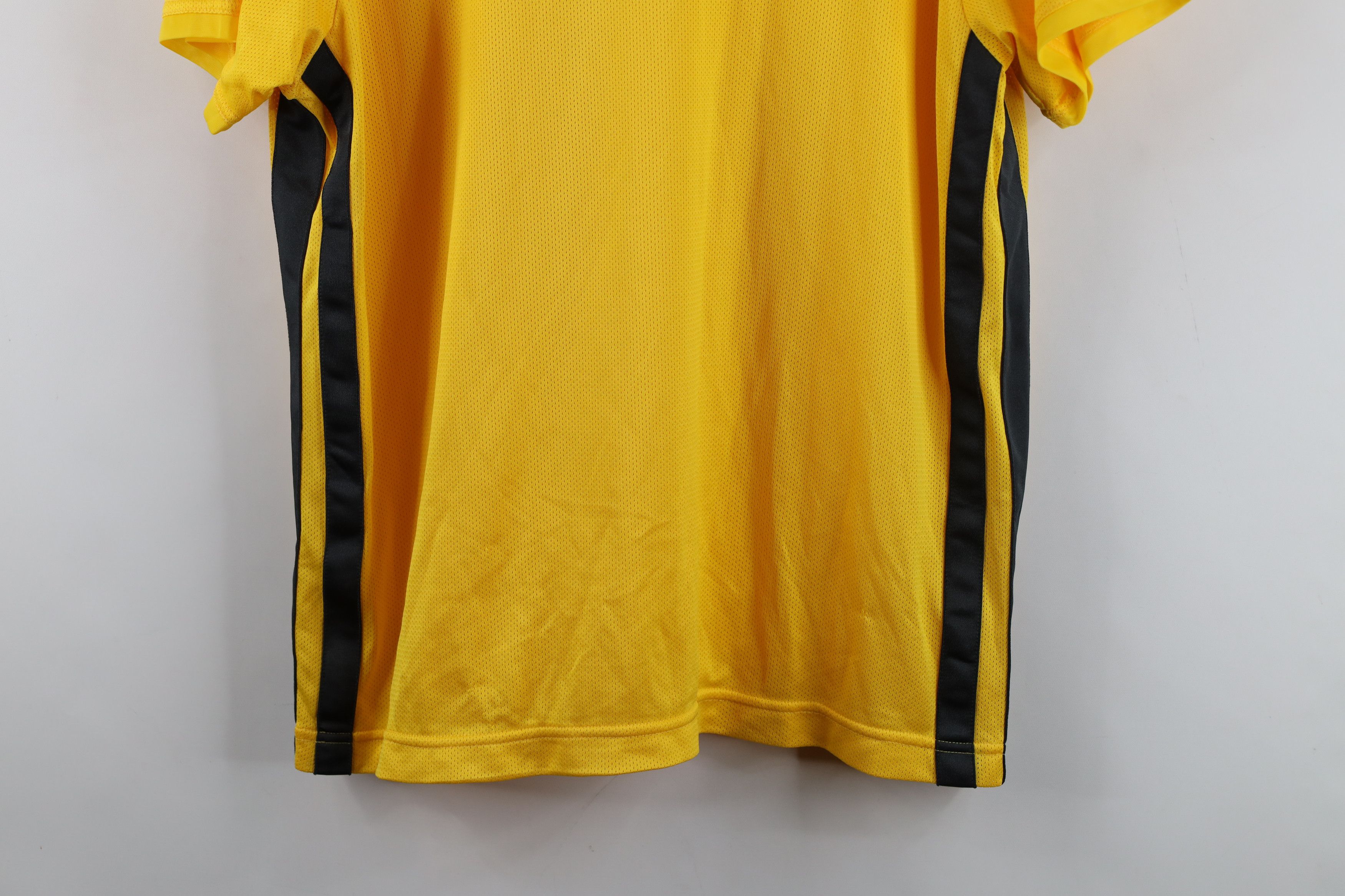 Nike Vintage Nike Mini Swoosh Mesh Short Sleeve Ringer T-Shirt Size US L / EU 52-54 / 3 - 3 Thumbnail