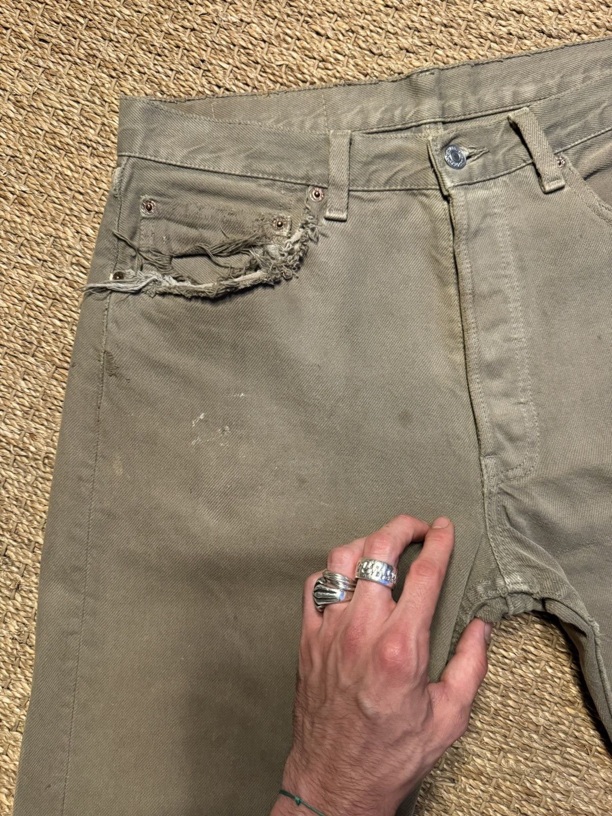 Levi's Vintage Clothing × Vintage Used Levi’s 00’ Size US 30 / EU 46 - 3 Thumbnail