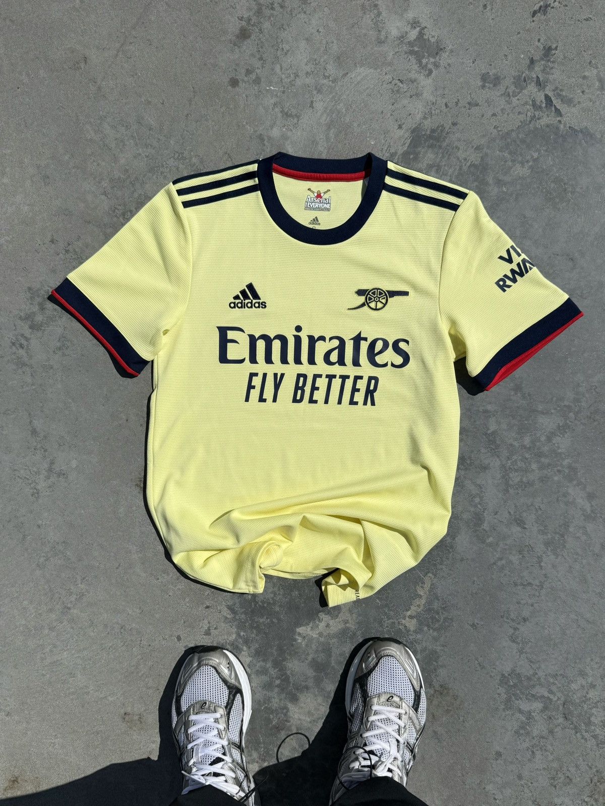 Adidas Arsenal London 2021 Soccer Football Blokecore Y2K Jersey Size US S / EU 44-46 / 1 - 3 Thumbnail