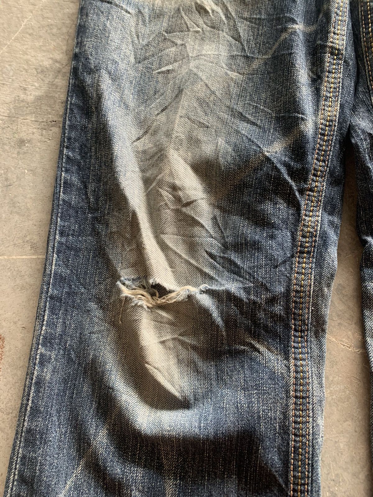 Edwin distressed flare vintage exclusive EDWIN jeans western style Size US 32 / EU 48 - 11 Thumbnail