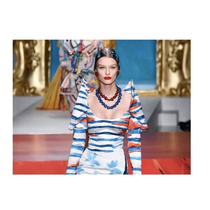 Moschino SS20 Moschino Couture Jeremy Scott Picasso ClipOn Earrings Size ONE SIZE - 9 Thumbnail
