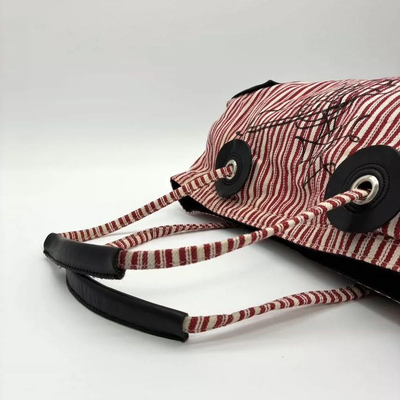 Vivienne Westwood Vivienne Westwood size os Mid-Century red striped Boston ba Size ONE SIZE - 4 Thumbnail