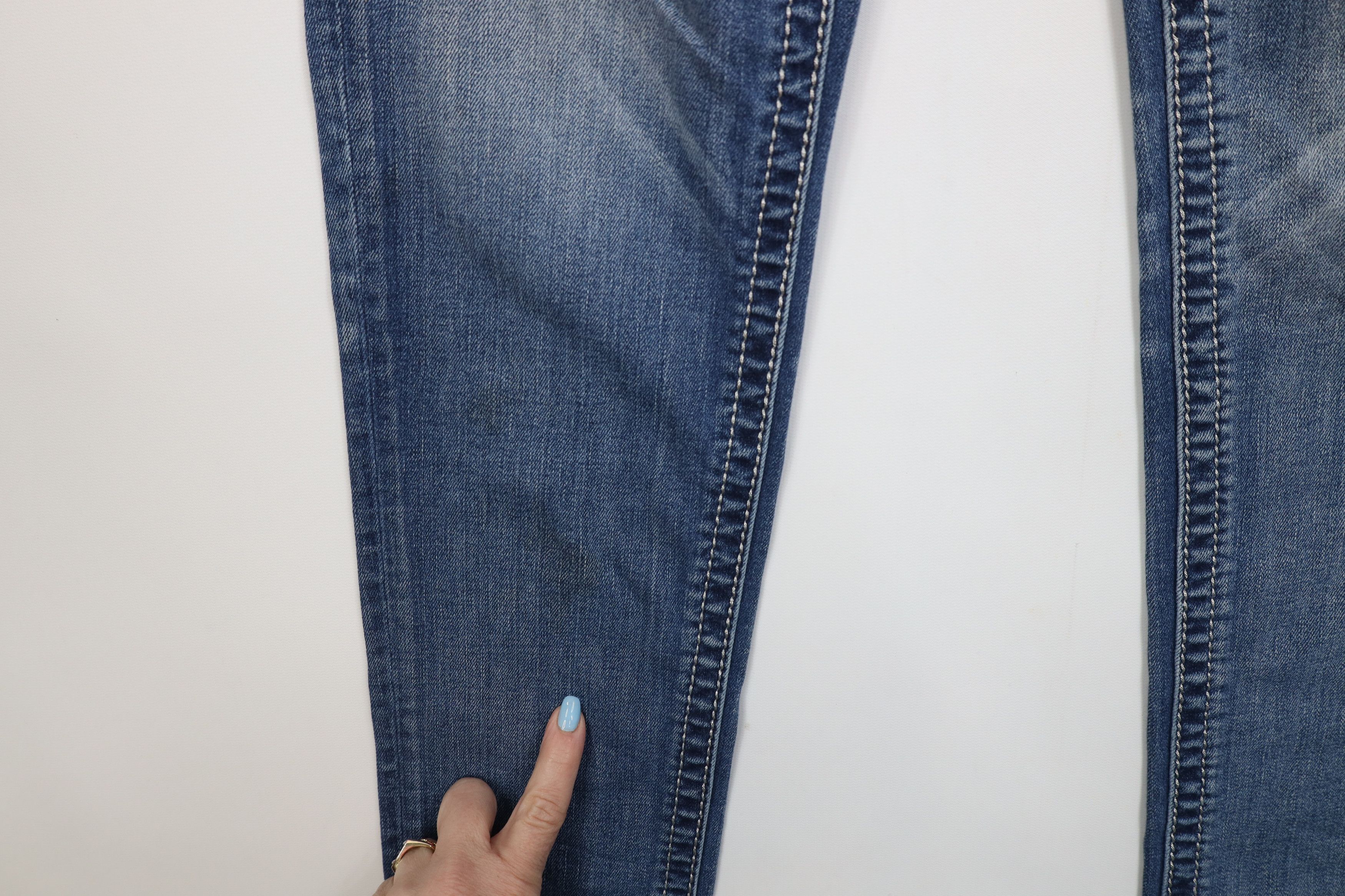 Miss Me Miss Me Stitch Signature Skinny Leg Denim Jeans Stretch Size 30" / US 8 / IT 44 - 6 Thumbnail