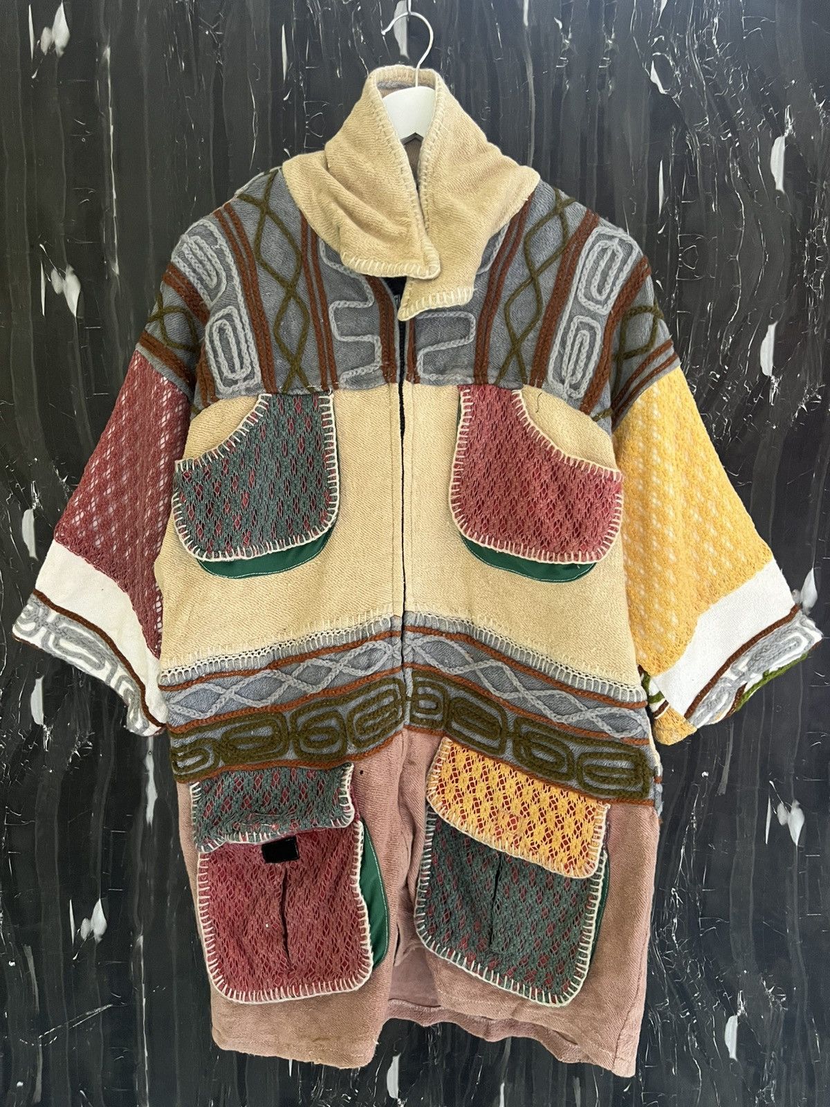 Japanese Brand RASTA HOUSE KNITWEAR JACKET Size US L / EU 52-54 / 3 - 1 Thumbnail