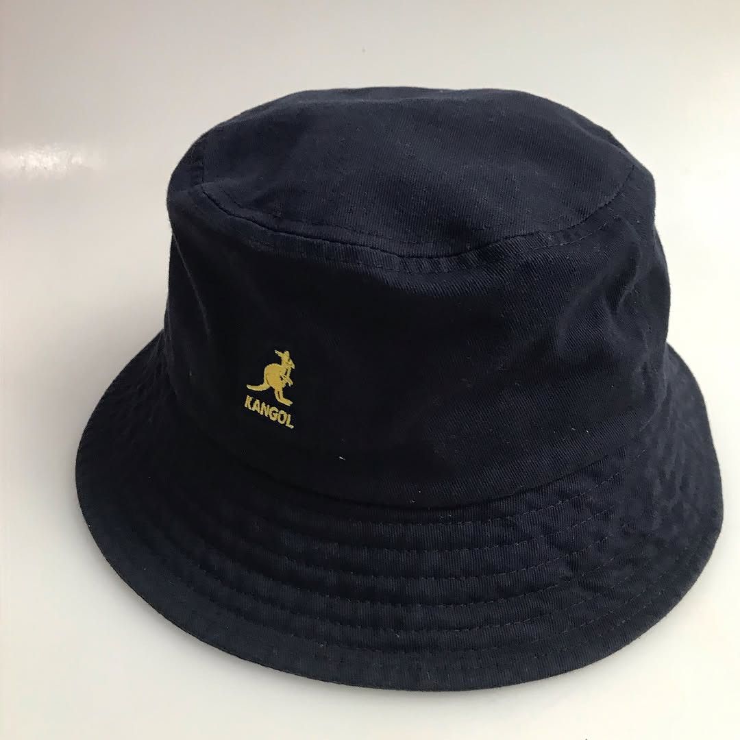 Kangol Kangol of london Black Bucket Hat Stone washed bucket hat Size ONE SIZE - 7 Thumbnail