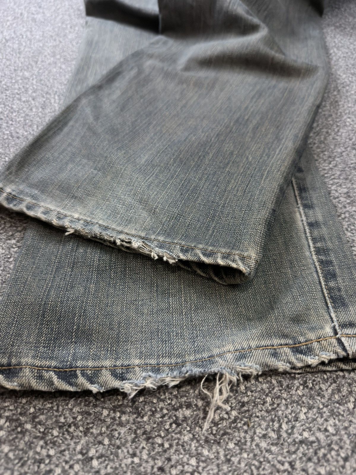 Kapital Vintage 90s Baggy Black Faded Rusty Edwin 503 Denim Jeans Size US 36 / EU 52 - 14 Thumbnail