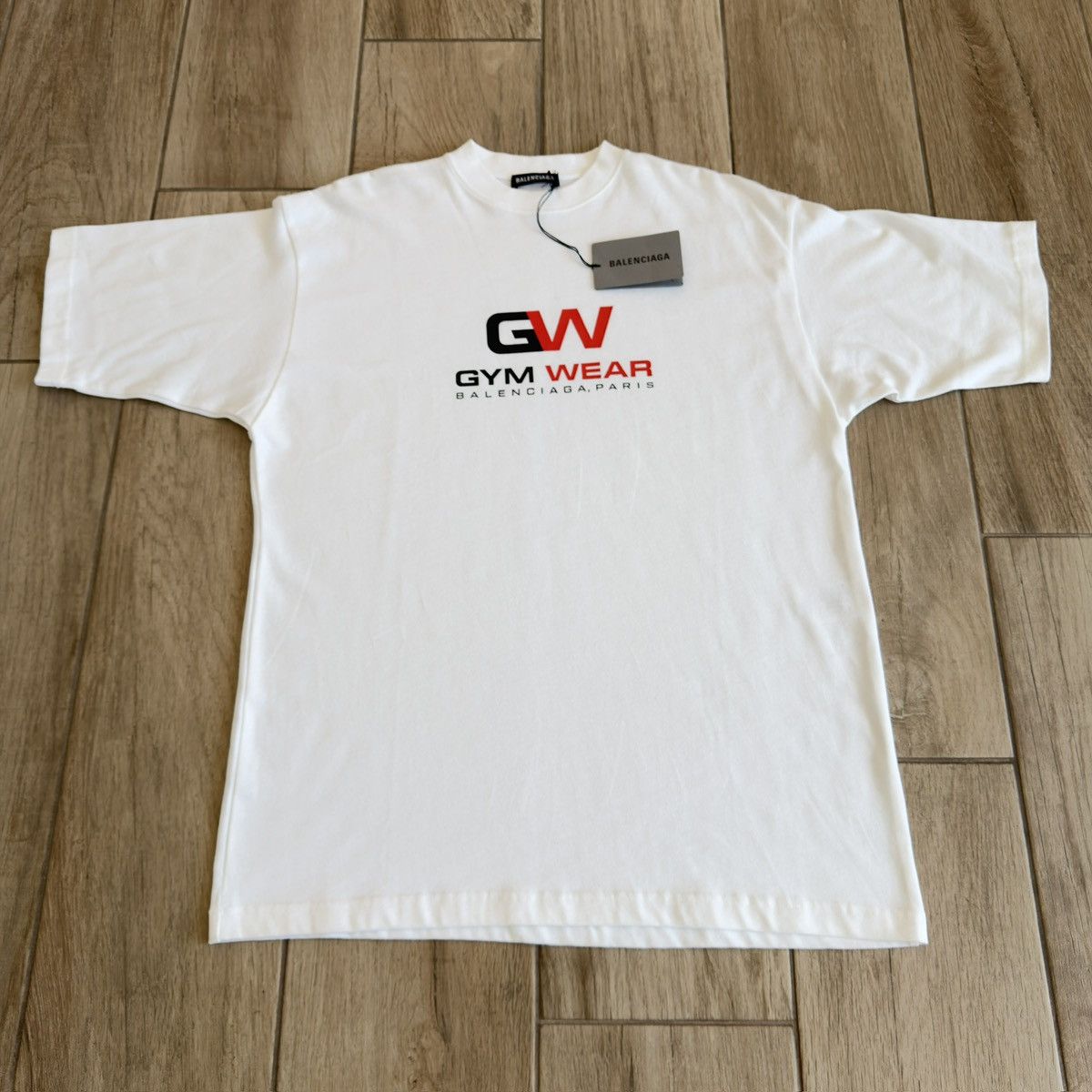 Balenciaga Paris SS2020 Gym Wear T-Shirt Size US XS / EU 42 / 0 - 1 Thumbnail