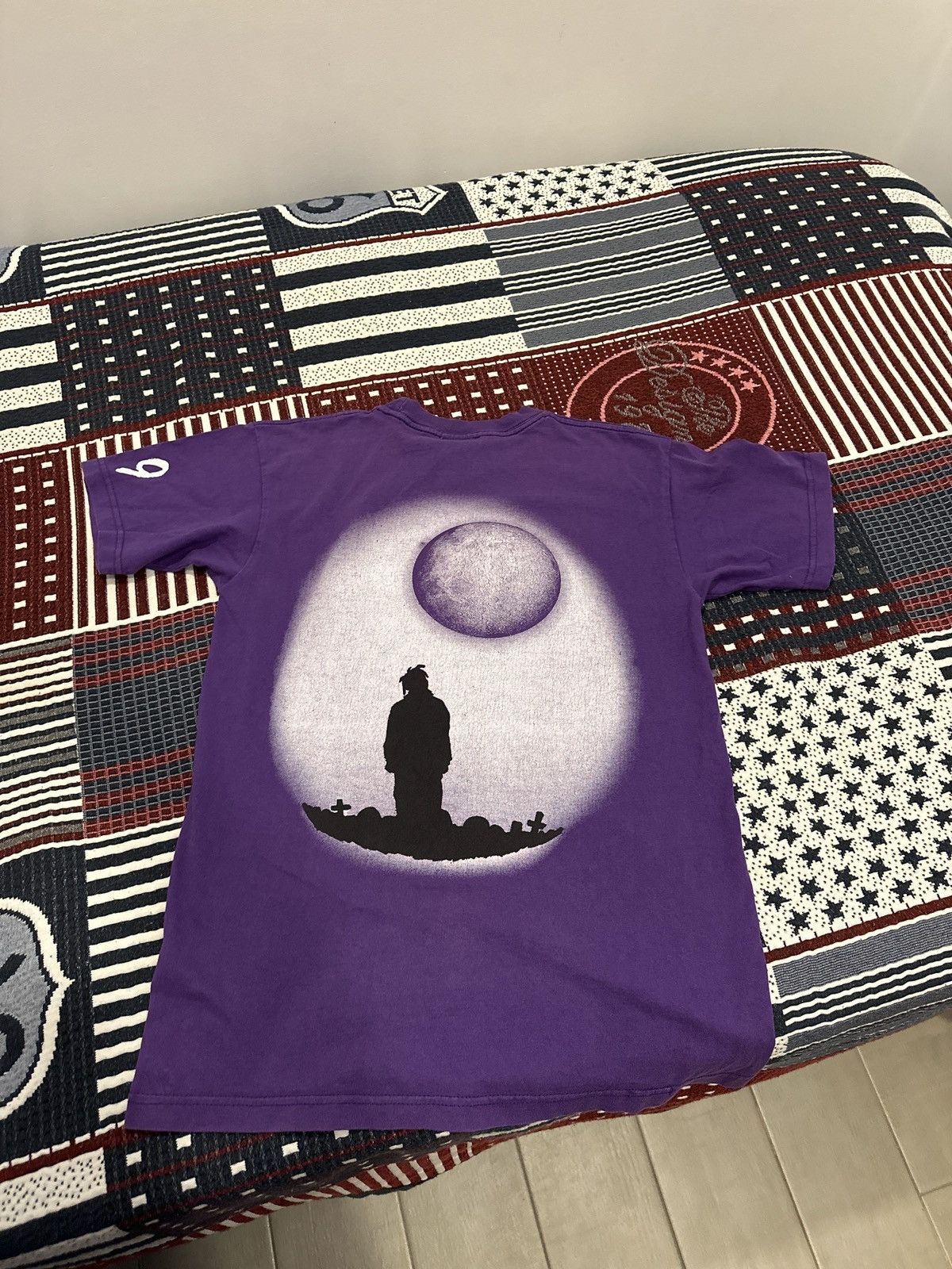Other Juice wrld Moonlight purple t shirt Size US M / EU 48-50 / 2 - 1 Thumbnail