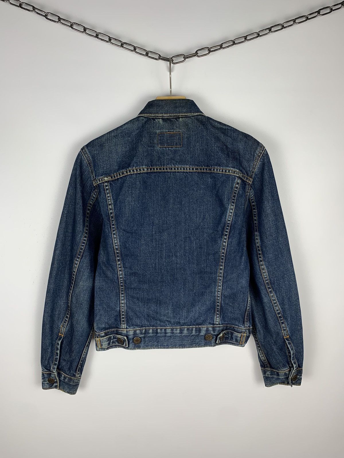 Levi's Vintage Levi’s For Girls Denim Trucker Jacket Size S Blue Size S / US 4 / IT 40 - 8 Thumbnail