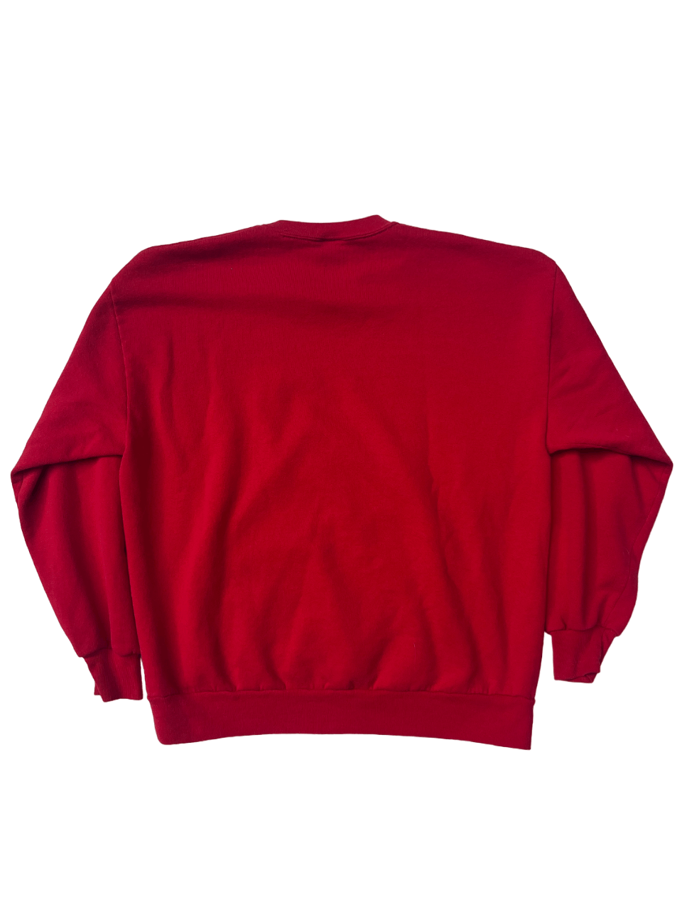 Jerzees × Vintage Vintage Jerzees Red Crewneck Blank Size US XL / EU 56 / 4 - 2 Thumbnail