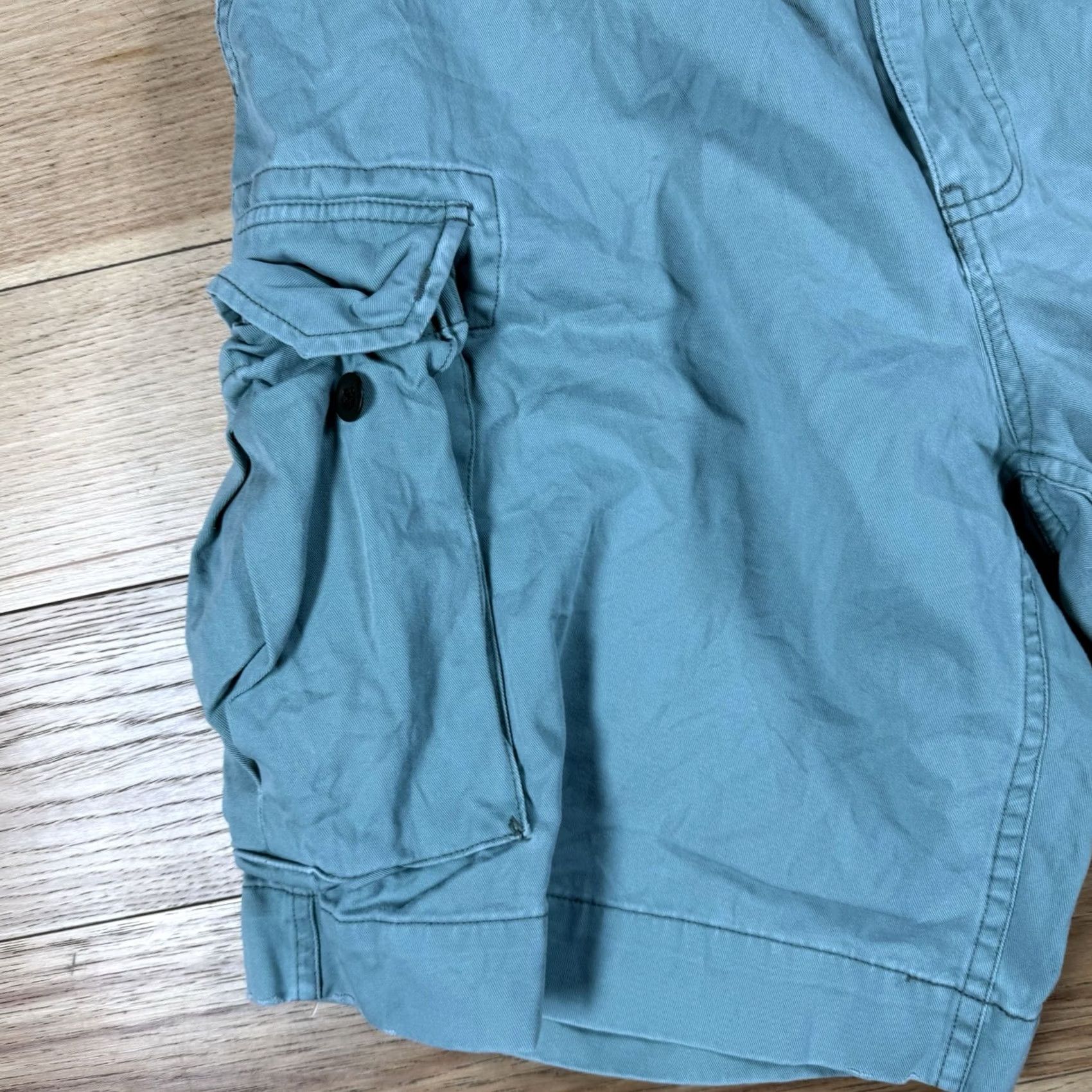 Polo Ralph Lauren VINTAGE Polo Ralph Lauren Cargo Shorts Men 34 Beige Green Baggy Chino Military Style Mens Size US S / EU 44-46 / 1 - 3 Thumbnail