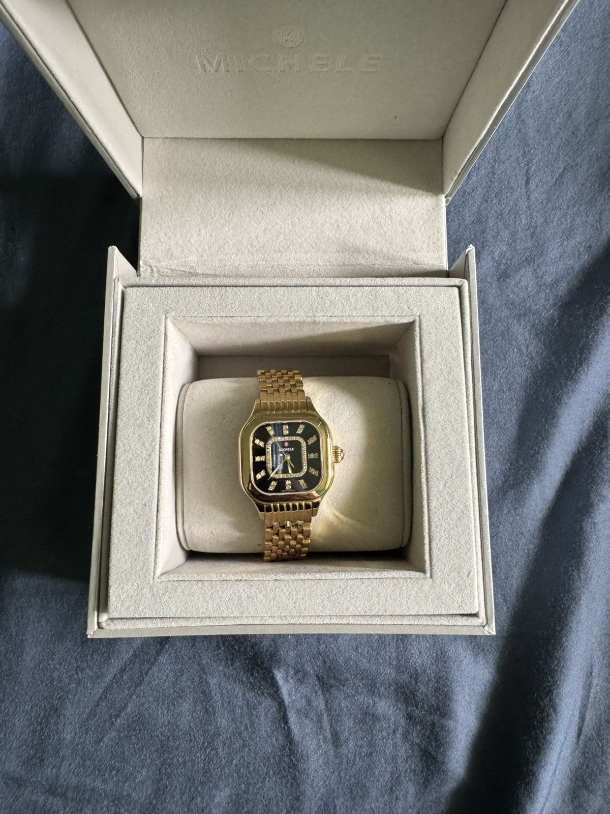 Other Michele Watch with Diamonds and Mother of Pearl face Size ONE SIZE - 2 Thumbnail