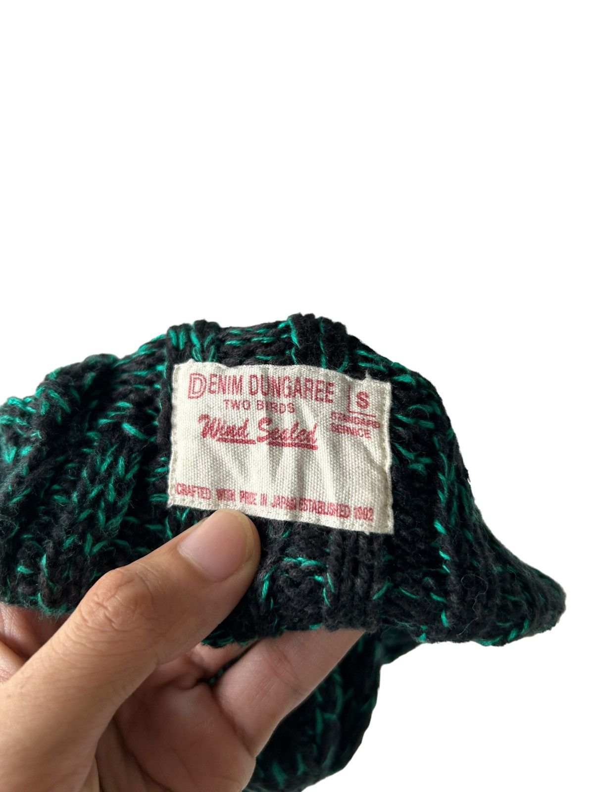 Japanese Brand × Kapital × Vintage DENIM DUNGAREE VINTAGE Beanie Hats Made in Japan🎌 Size ONE SIZE - 8 Thumbnail