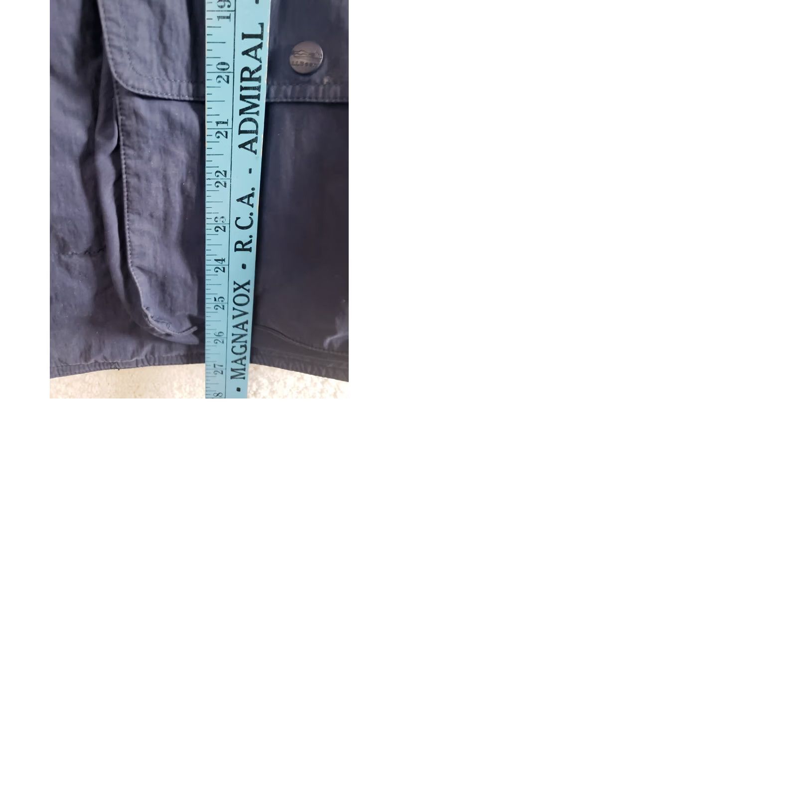 Vintage VINTAGE L.L. Bean Vest Windbreaker Full Zip Blue Green Interior L Mens Regular Size L Reg. Size US L / EU 52-54 / 3 - 9 Thumbnail