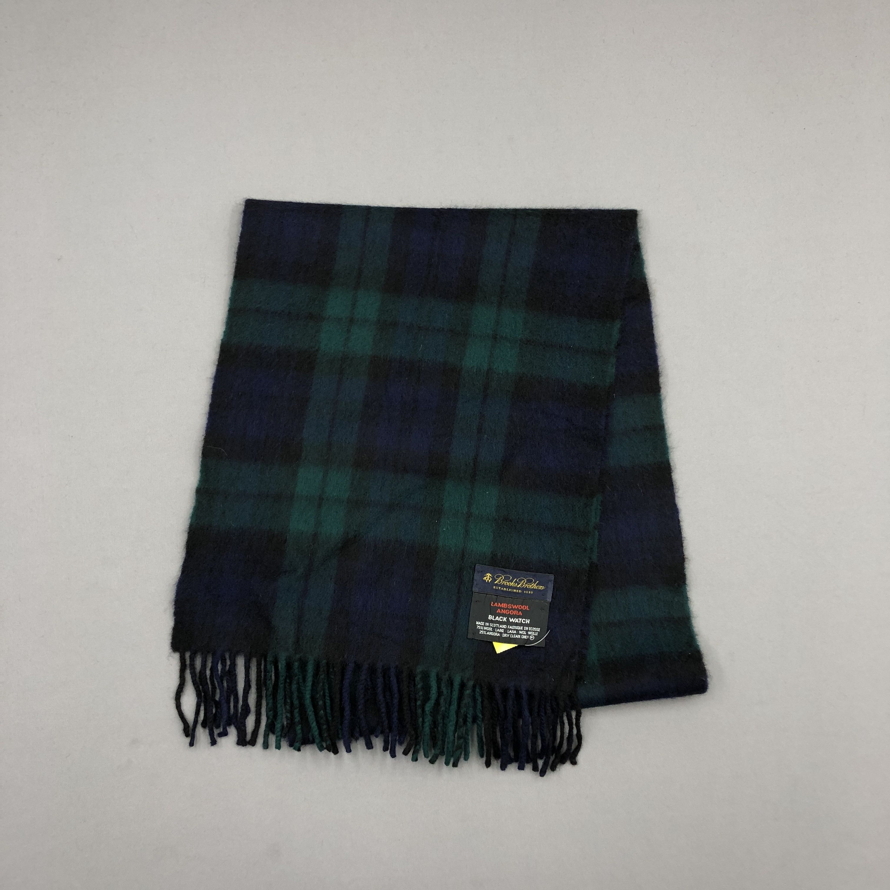 Brooks Brothers Vintage Brooks Brothers Scarf Muffler Wool Cashmere Scarves Size ONE SIZE - 2 Thumbnail