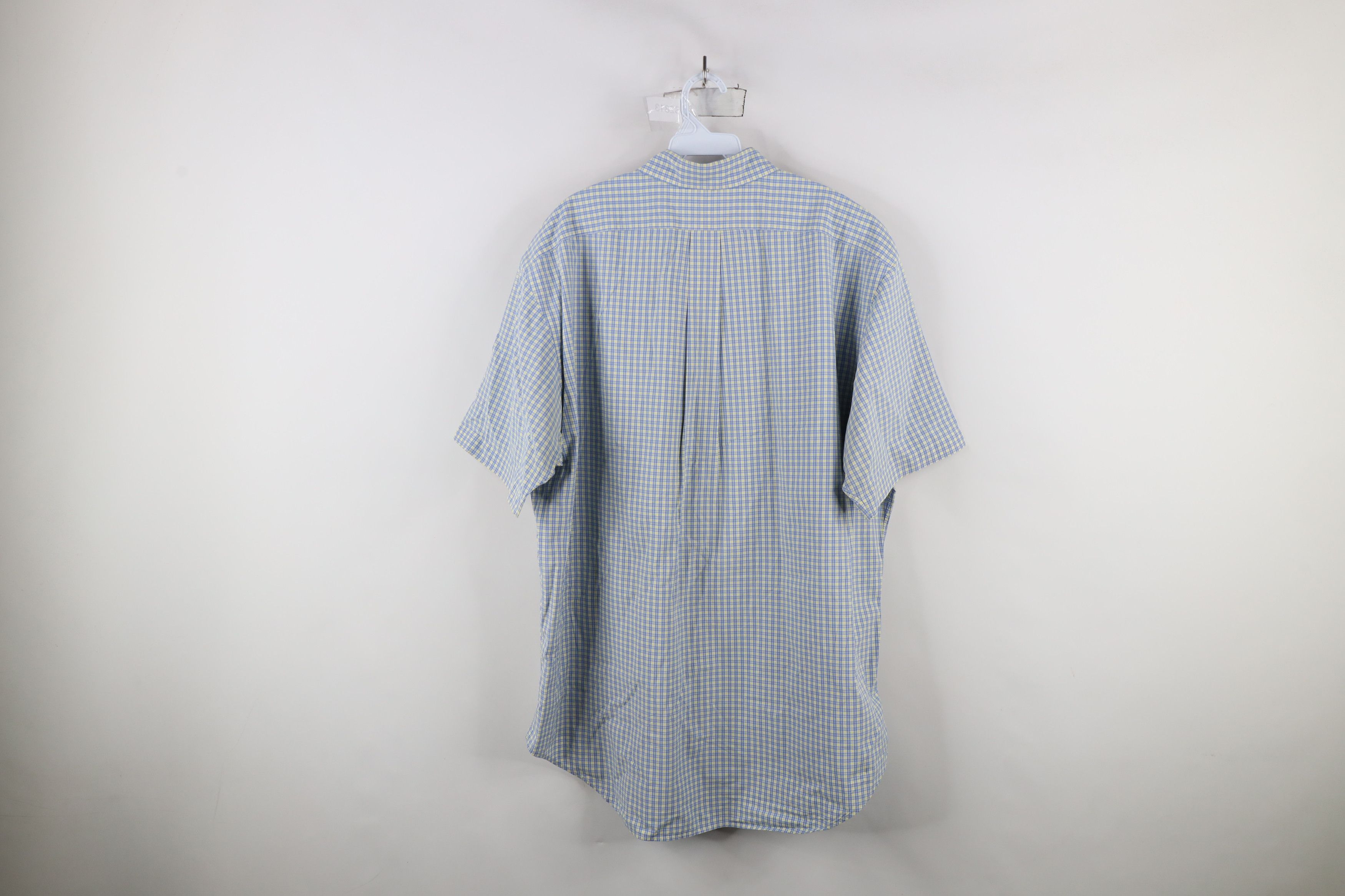 Polo Ralph Lauren Vintage 90s Ralph Lauren Fit Short Sleeve Button Down Shirt Size US XL / EU 56 / 4 - 8 Thumbnail
