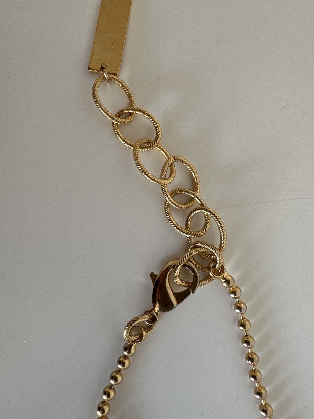Vintage Vintage golden drop necklace Size ONE SIZE - 3 Thumbnail