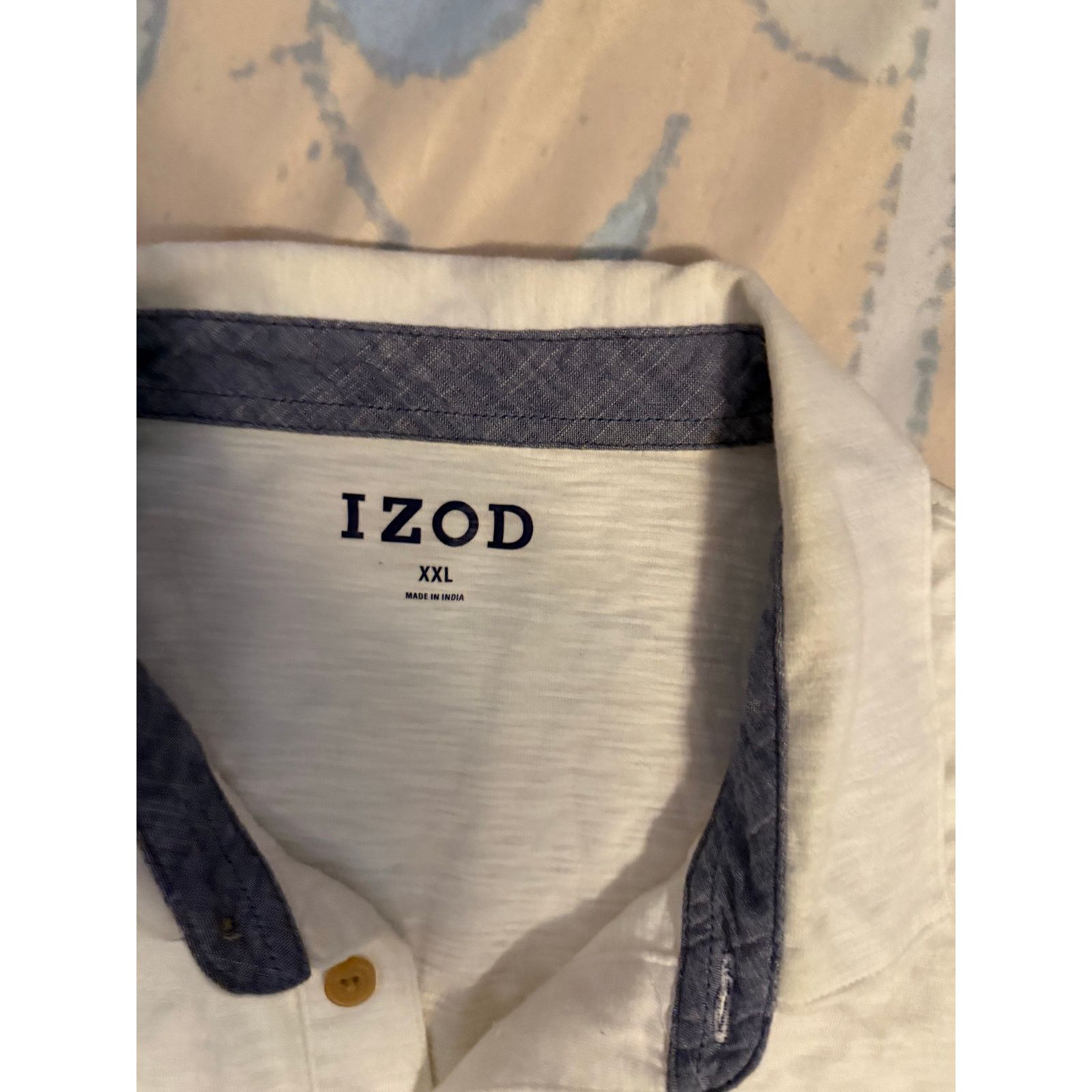 Izod IZOD Men's Collared Shirt - Great Condition! Size US XXL / EU 58 / 5 - 3 Thumbnail