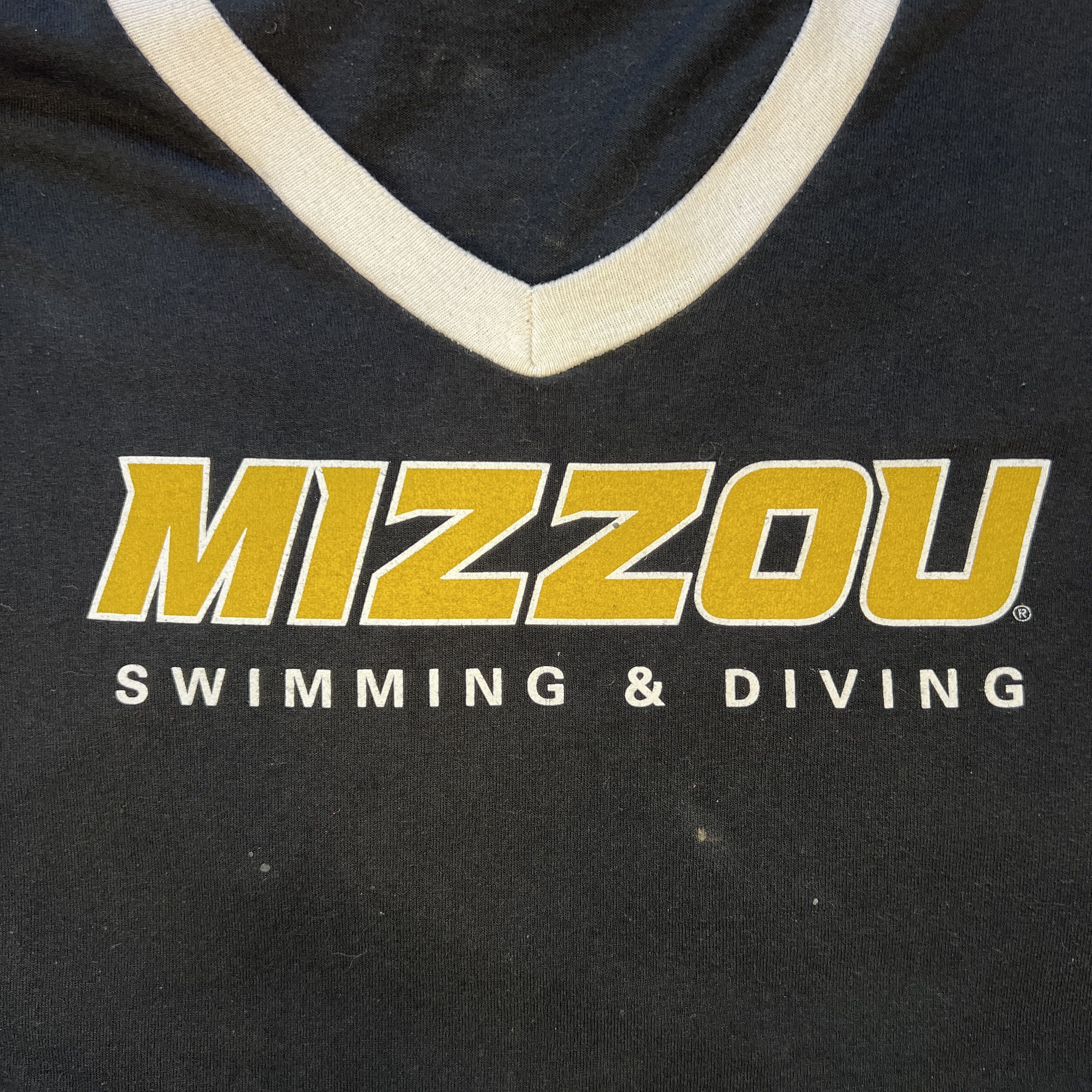 Other Vintage Mizzou Swimming Team Jersey T-Shirt Size US XL / EU 56 / 4 - 5 Thumbnail