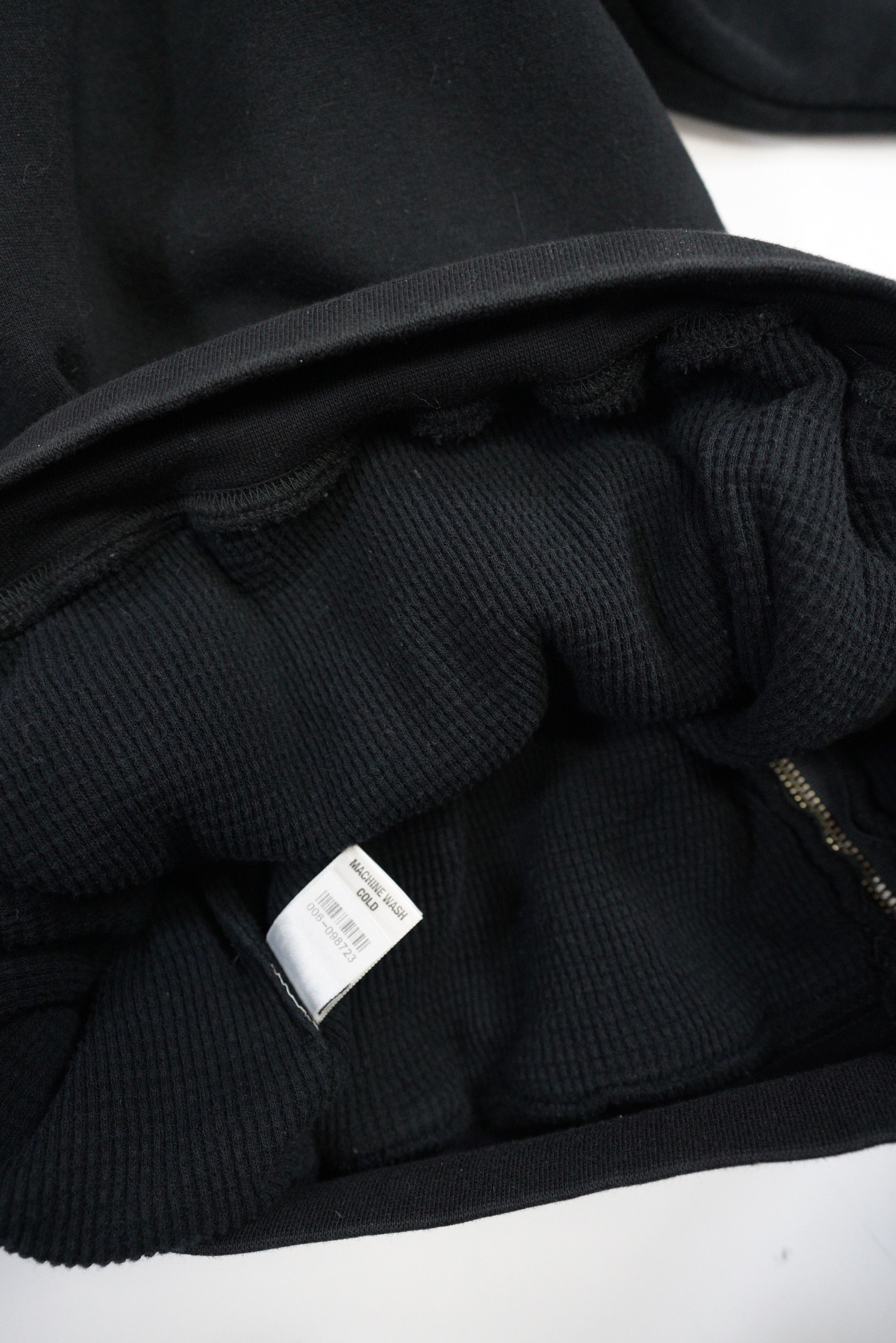 Chrome Hearts Chrome Hearts Vintage Srcoll Logo Waffle Cross Zip-Up Hoodie Size US S / EU 44-46 / 1 - 11 Thumbnail