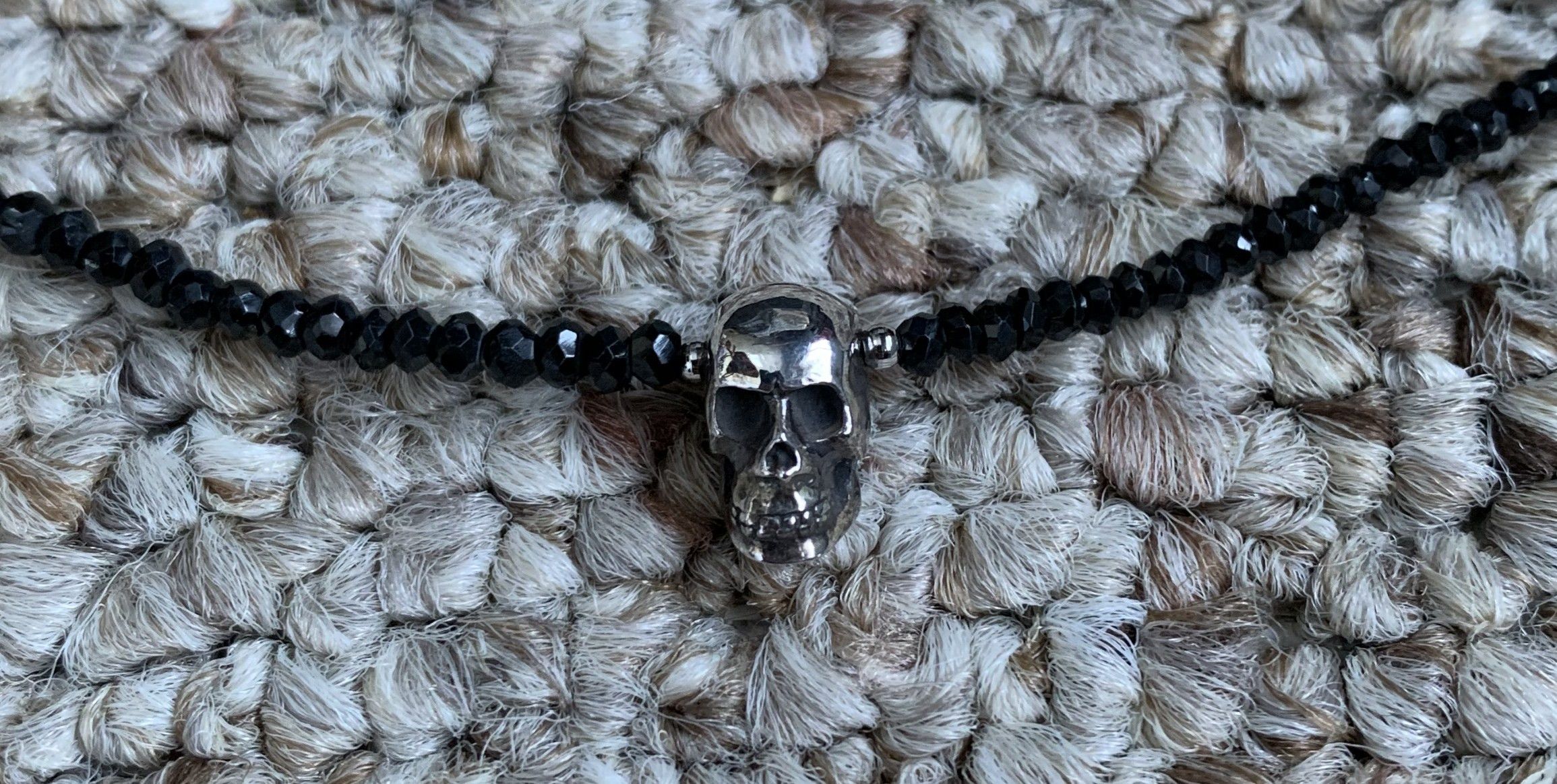 Hysteric Glamour Hysteric Glamour Sterling Silver Jewel Skull Bracelet+ Box Size ONE SIZE - 9 Thumbnail