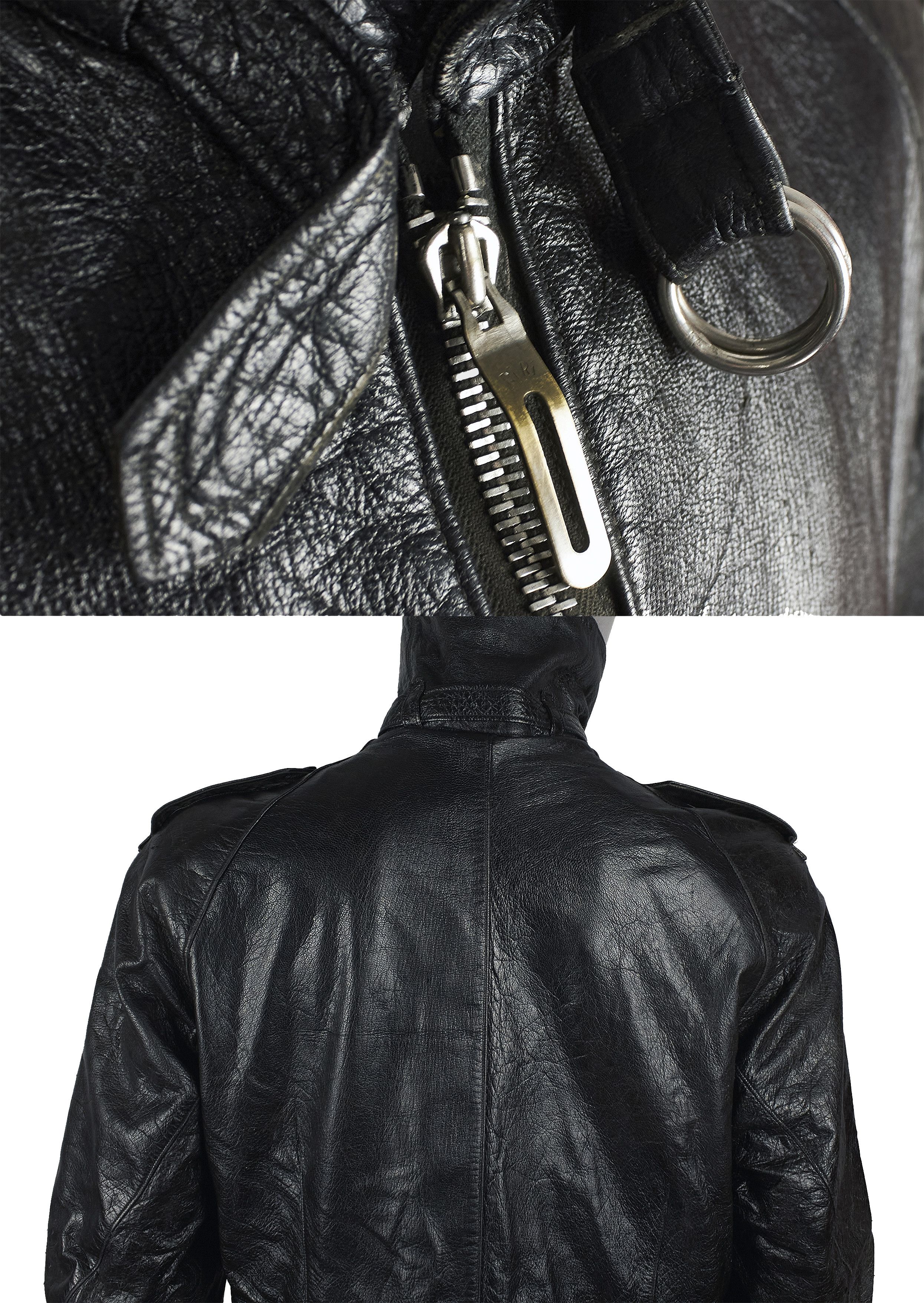 Vintage 1940's Golay Sports leather jumpsuit motorcycle overalls Size US M / EU 48-50 / 2 - 9 Thumbnail