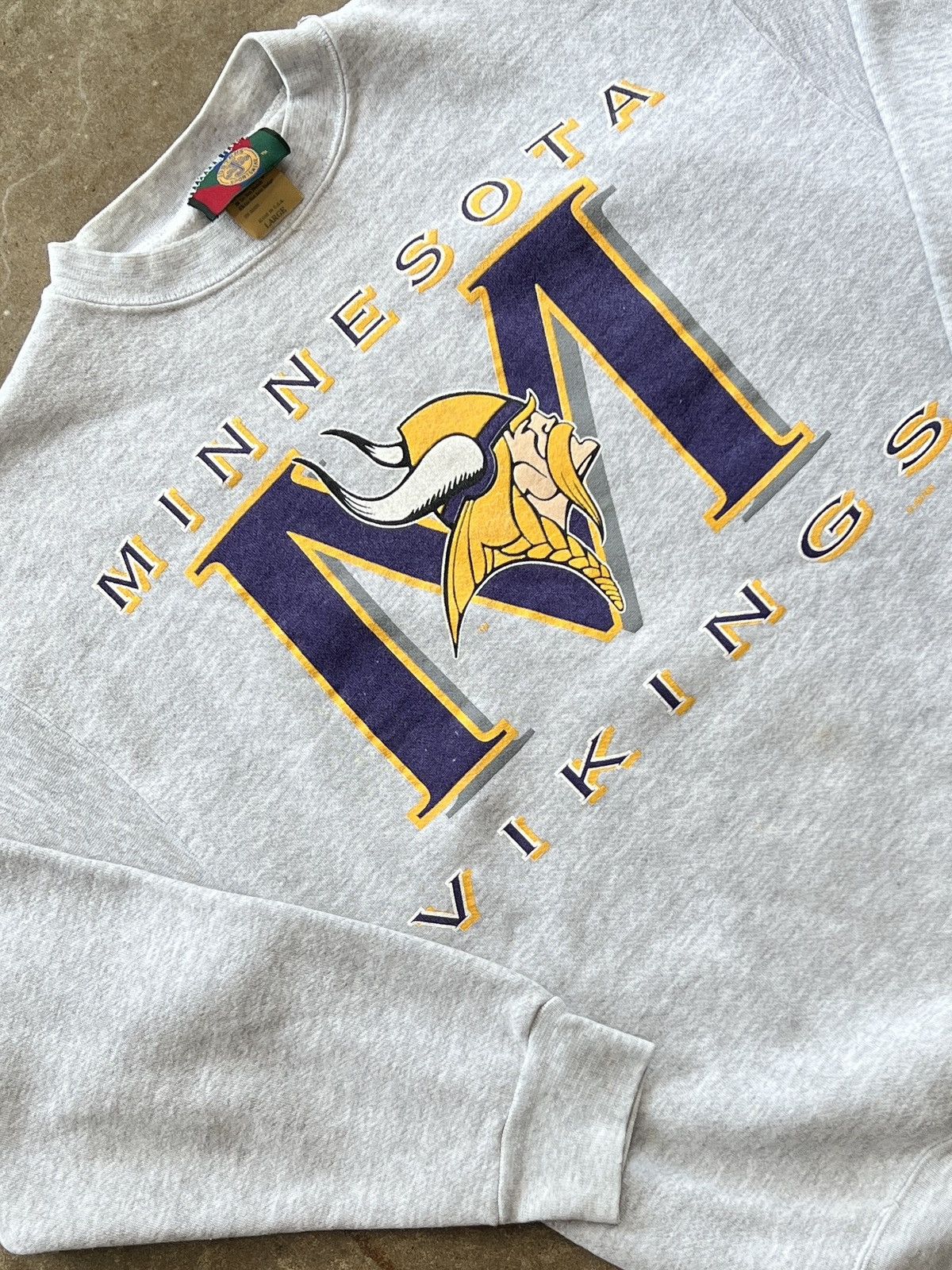 NFL Vintage 90s Team NFL Minnesota Viking Crewneck Large Size US L / EU 52-54 / 3 - 1 Thumbnail