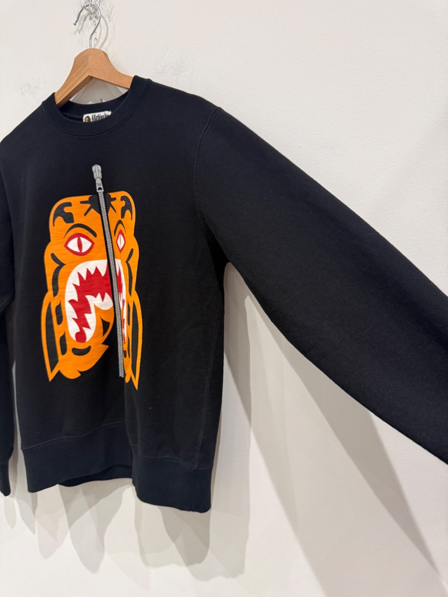 Bape BAPE Tiger Crewneck Black Size US M / EU 48-50 / 2 - 3 Thumbnail