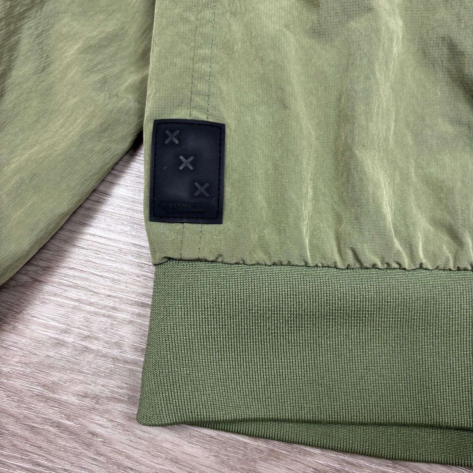 Scotch & Soda Scotch & Soda AMS Blauw Going Places Bomber Jacket Men's M Size US M / EU 48-50 / 2 - 4 Thumbnail