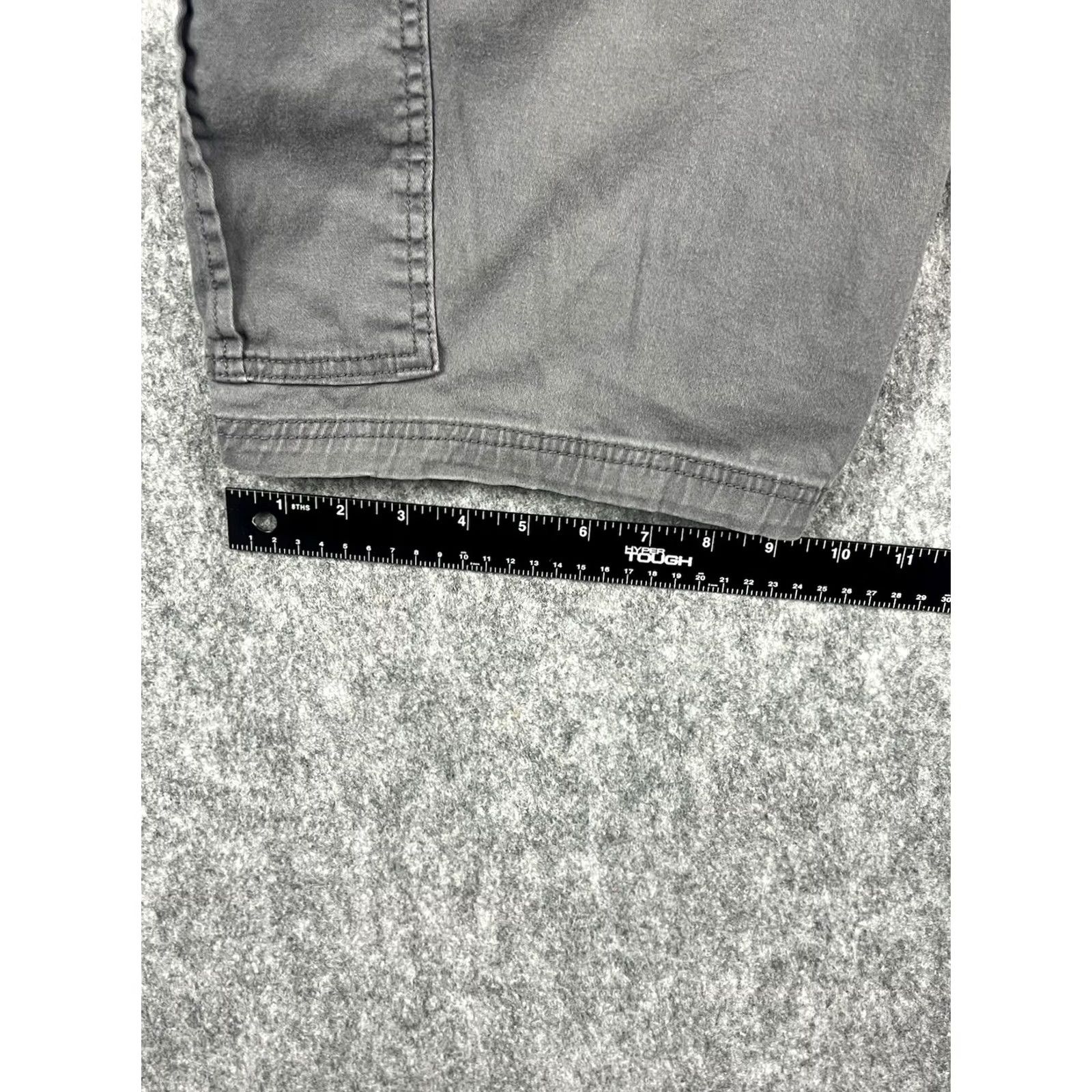 George George Cargo Shorts Men Gray 42 Cotton Blend Flat Front Chino Outdoor Casual Utility/Hiking Size US 42 / EU 58 - 6 Thumbnail
