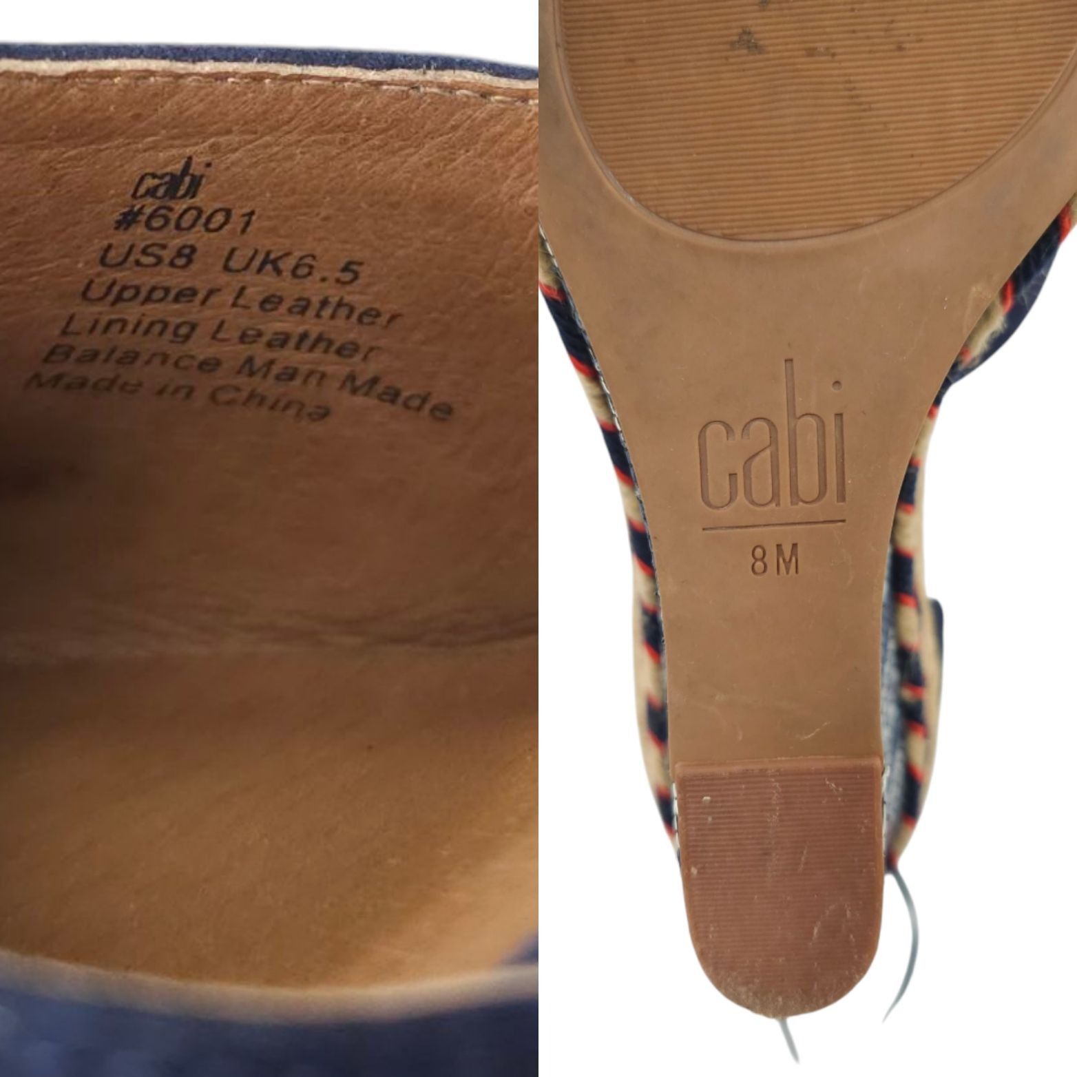 Other Cabi Isla Espadrille Wedge Sandals Womens 8 M Ankle Wrap Size US 8 / IT 38 - 8 Thumbnail