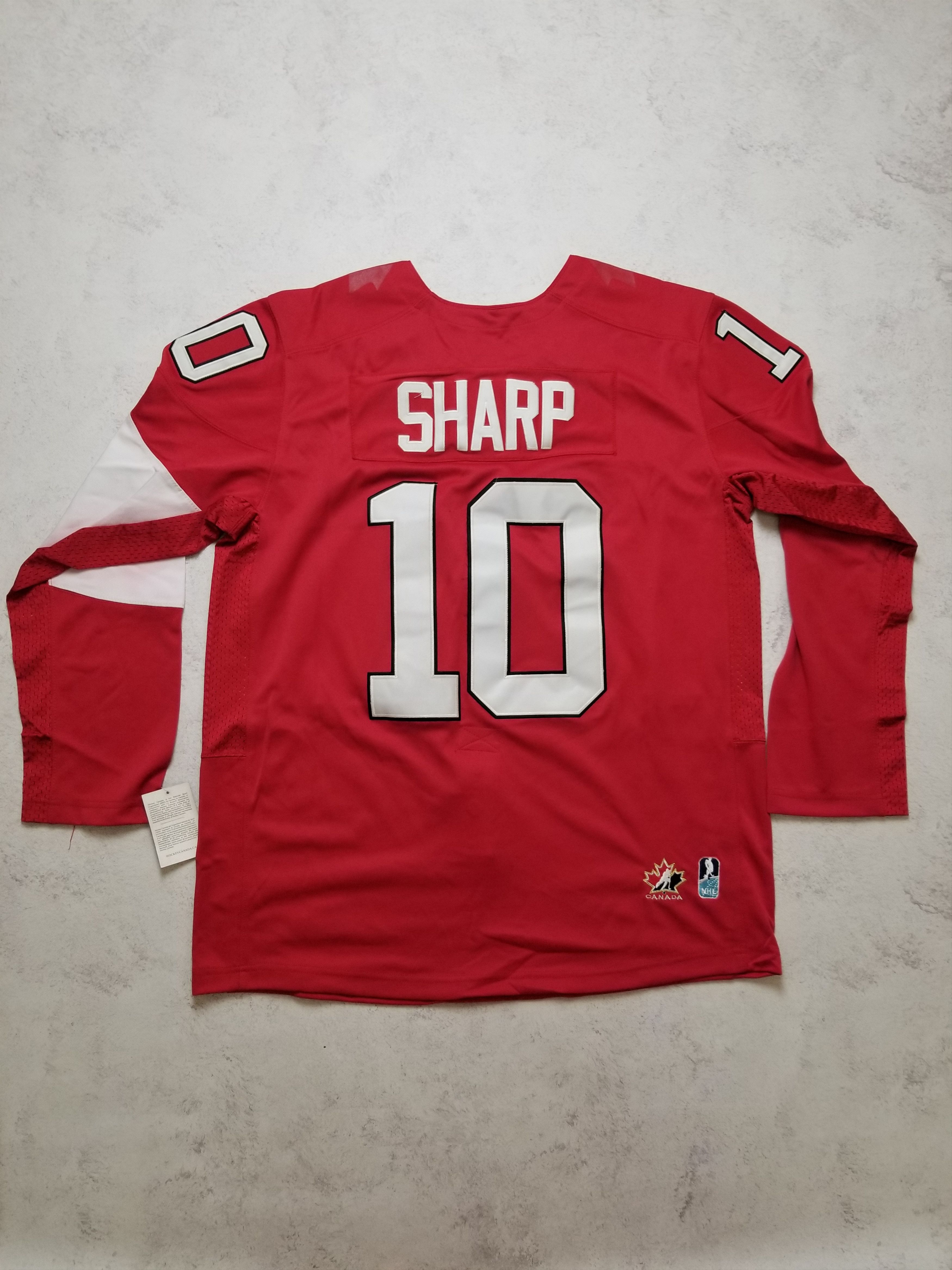 Nike Nike Canada Team Sharp # 10 Winter Olympic Hockey Red Jersey Size US XXL / EU 58 / 5 - 3 Thumbnail
