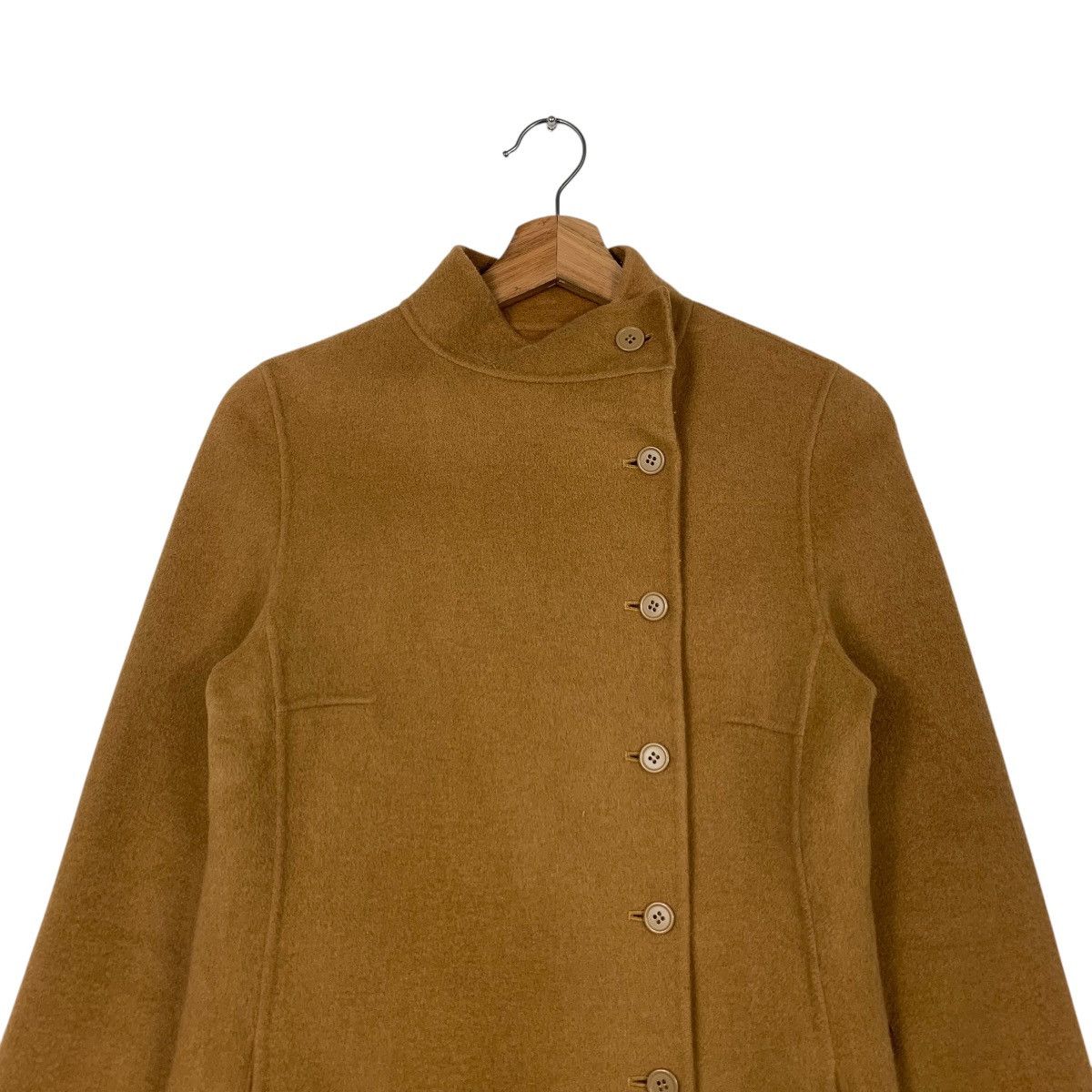 Paul & Joe PAUL & JOE Asymmetrical Wool Jacket #2079-C91 Size XS / US 0-2 / IT 36-38 - 2 Thumbnail