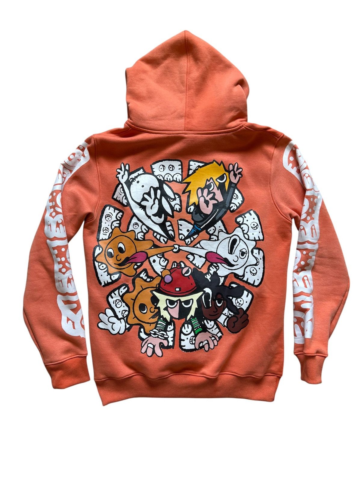 Glo Gang Glo Gang x Kodone ‘Glodonism’ Orange Hoodie Size US L / EU 52-54 / 3 - 2 Thumbnail