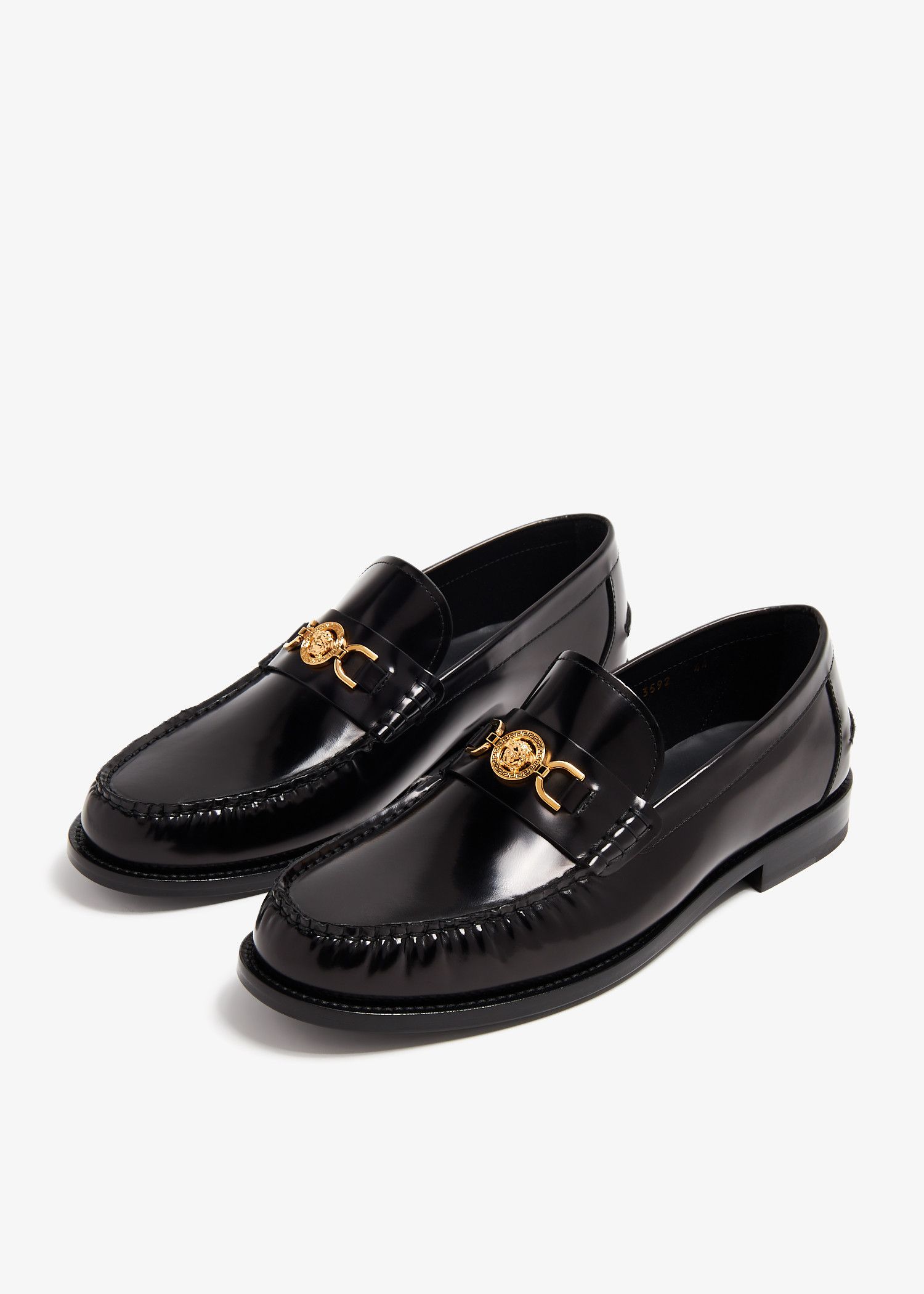 Versace o1s22i1n1224 Medusa '95 Loafers in Black Size US 10 / EU 43 - 6 Thumbnail