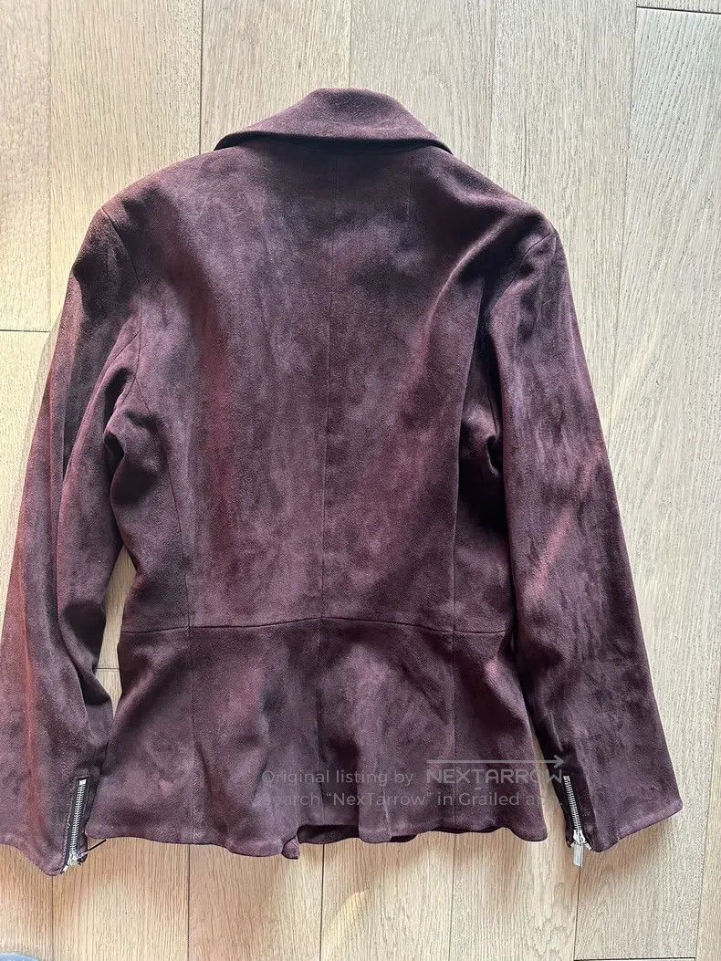 The Row The Row Suede biker jacket Size S / US 4 / IT 40 - 7 Thumbnail