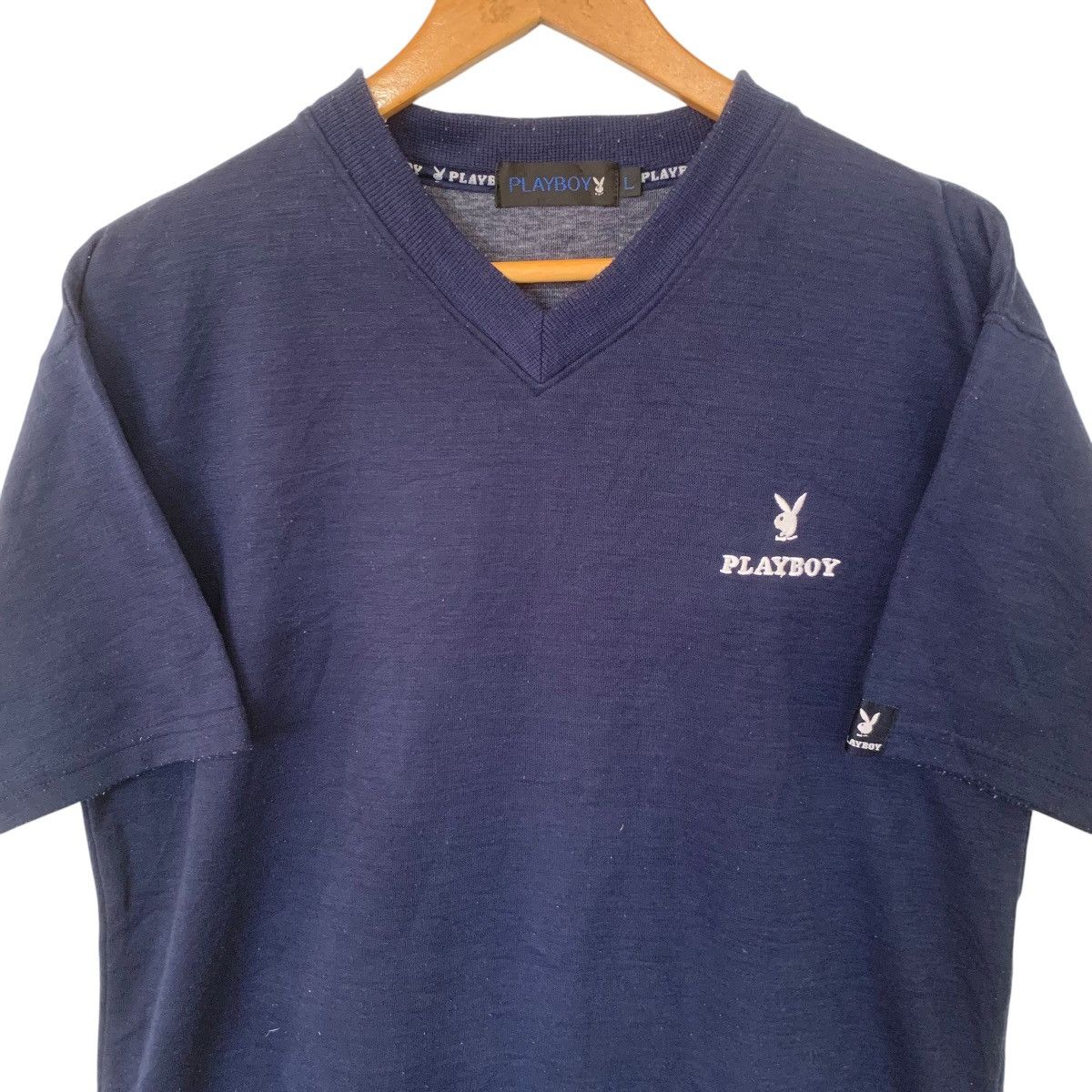 Playboy × Vintage Vintage Playboy Short Sleeve T-shirt Big Logo Medium Size US M / EU 48-50 / 2 - 3 Thumbnail