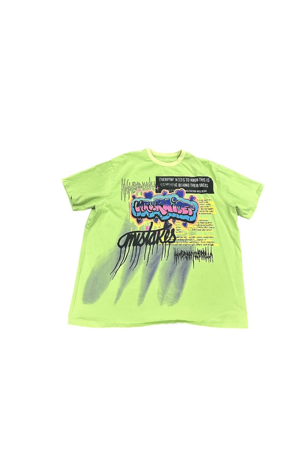 Jaded London Graffiti Tee Size US XL / EU 56 / 4 - 2 Thumbnail