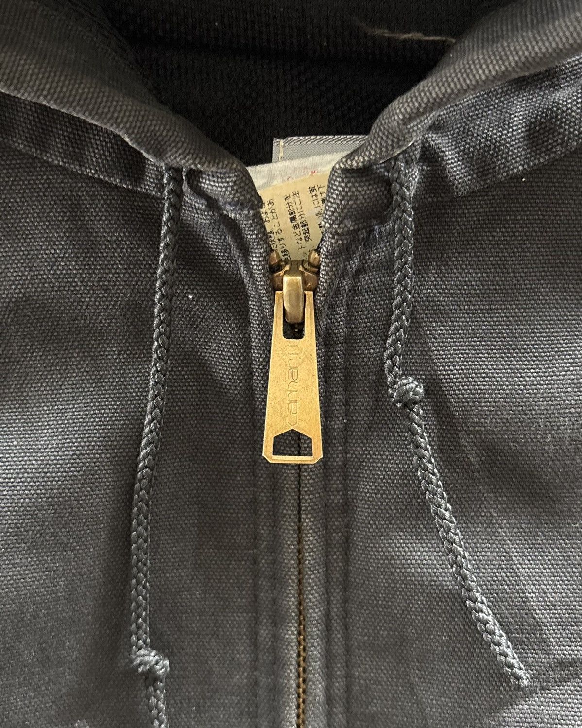 Carhartt 90s J03BLK Carhartt Active Faded Black Jacket Size US L / EU 52-54 / 3 - 4 Thumbnail