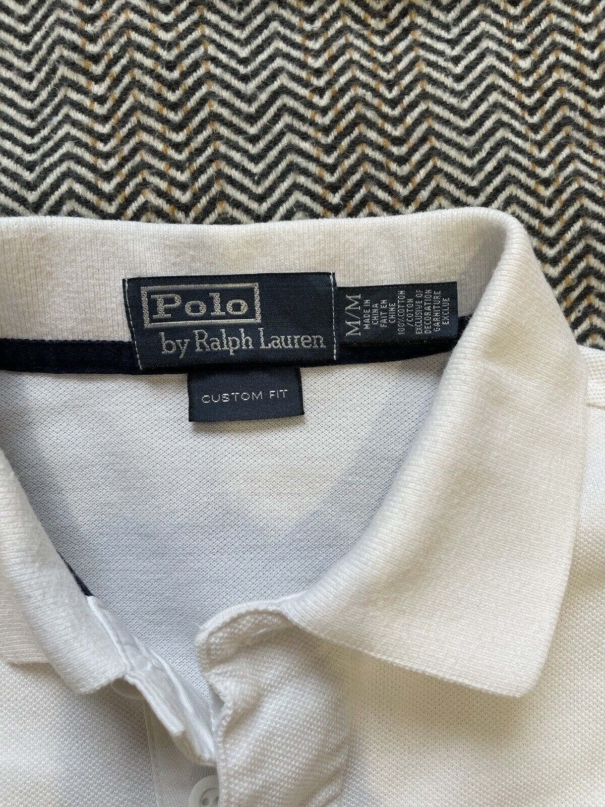 Polo Ralph Lauren POLO RALPH LAUREN NEW YORK MENS WHITE SHIRT CUSTOM FIT Size US M / EU 48-50 / 2 - 10 Thumbnail