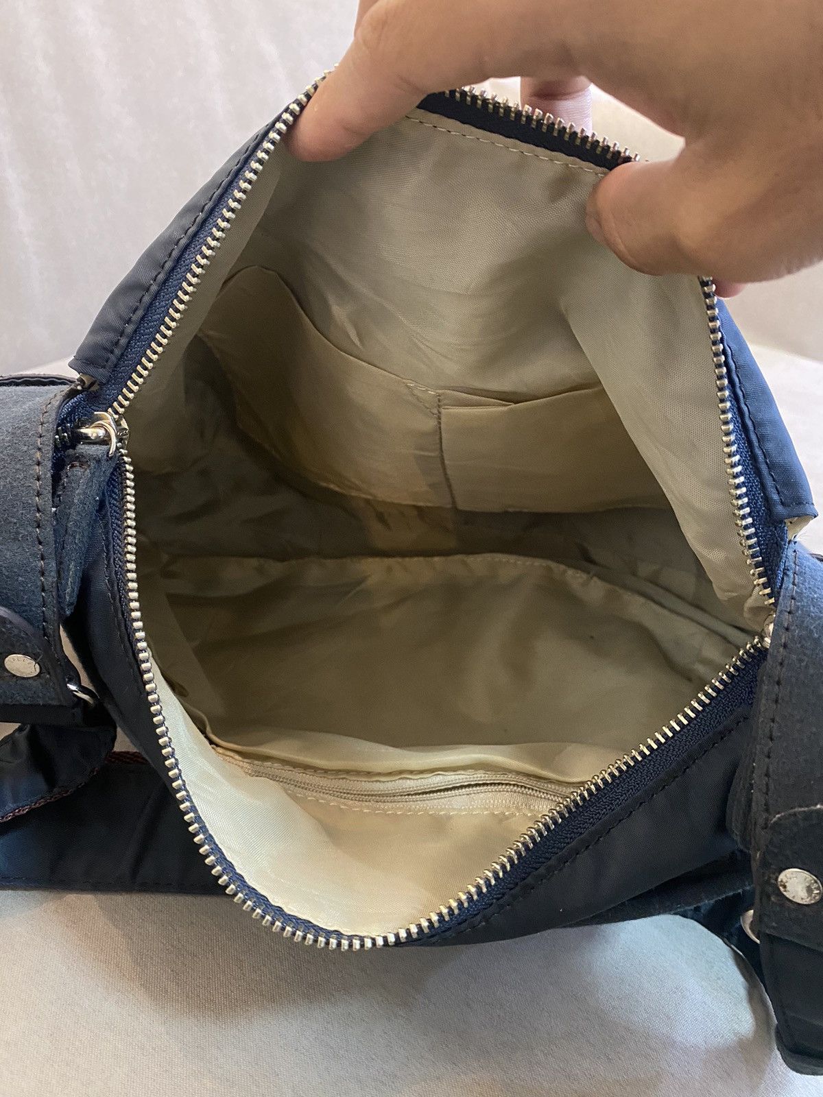 Y's for Men × Yohji Yamamoto Y’saccs Nylon Crossbody Bag Made Japan Size ONE SIZE - 8 Thumbnail
