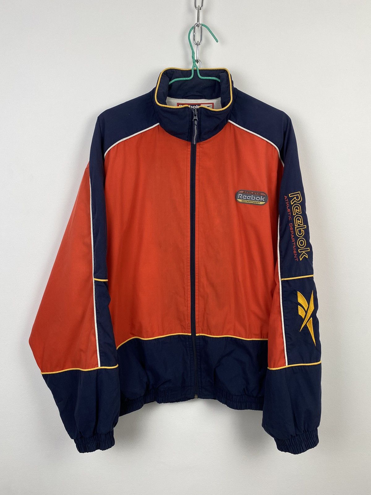 Reebok × Vintage Men’s Vintage Reebok Track Top Jacket size L Size US L / EU 52-54 / 3 - 2 Thumbnail