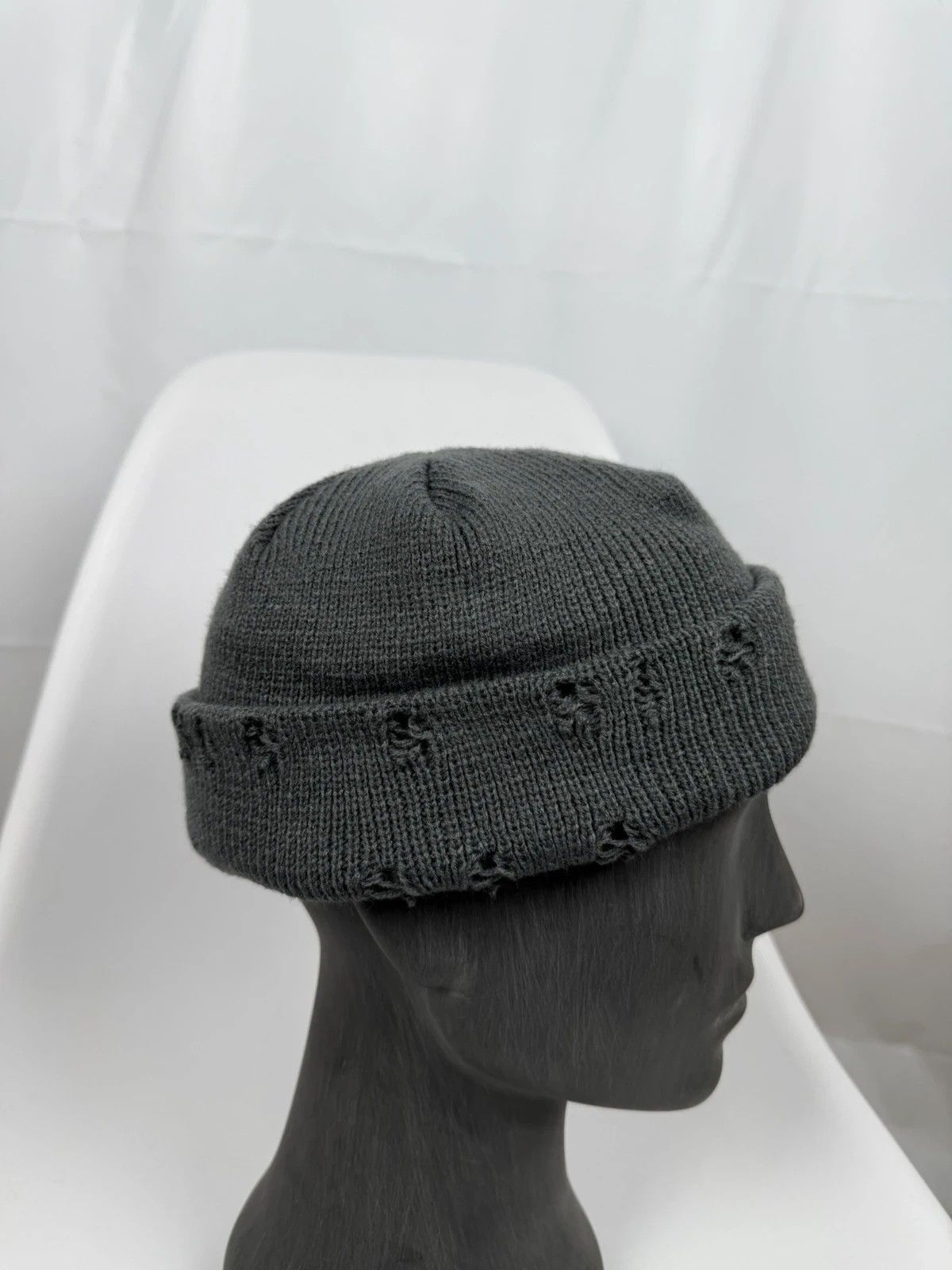 Other Streetwear Short Beanie Distressed Men One size Size ONE SIZE - 3 Thumbnail