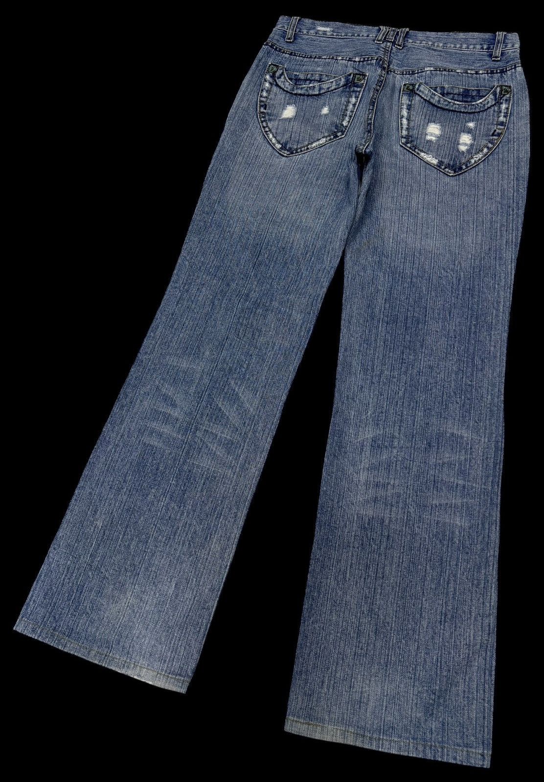 Acne Studios B-S RAW Acne Studios Style Baggy Jeans Distressed Denim Size US 31 - 5 Thumbnail