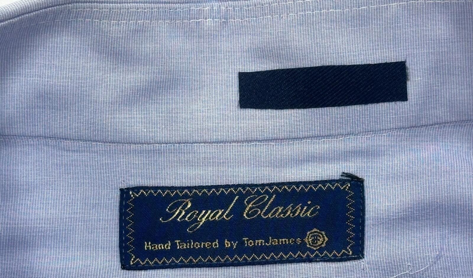 Other Tom James Royal Classic Tailor Oxford Button Up Blue Mens XL Size US XL / EU 56 / 4 - 6 Thumbnail