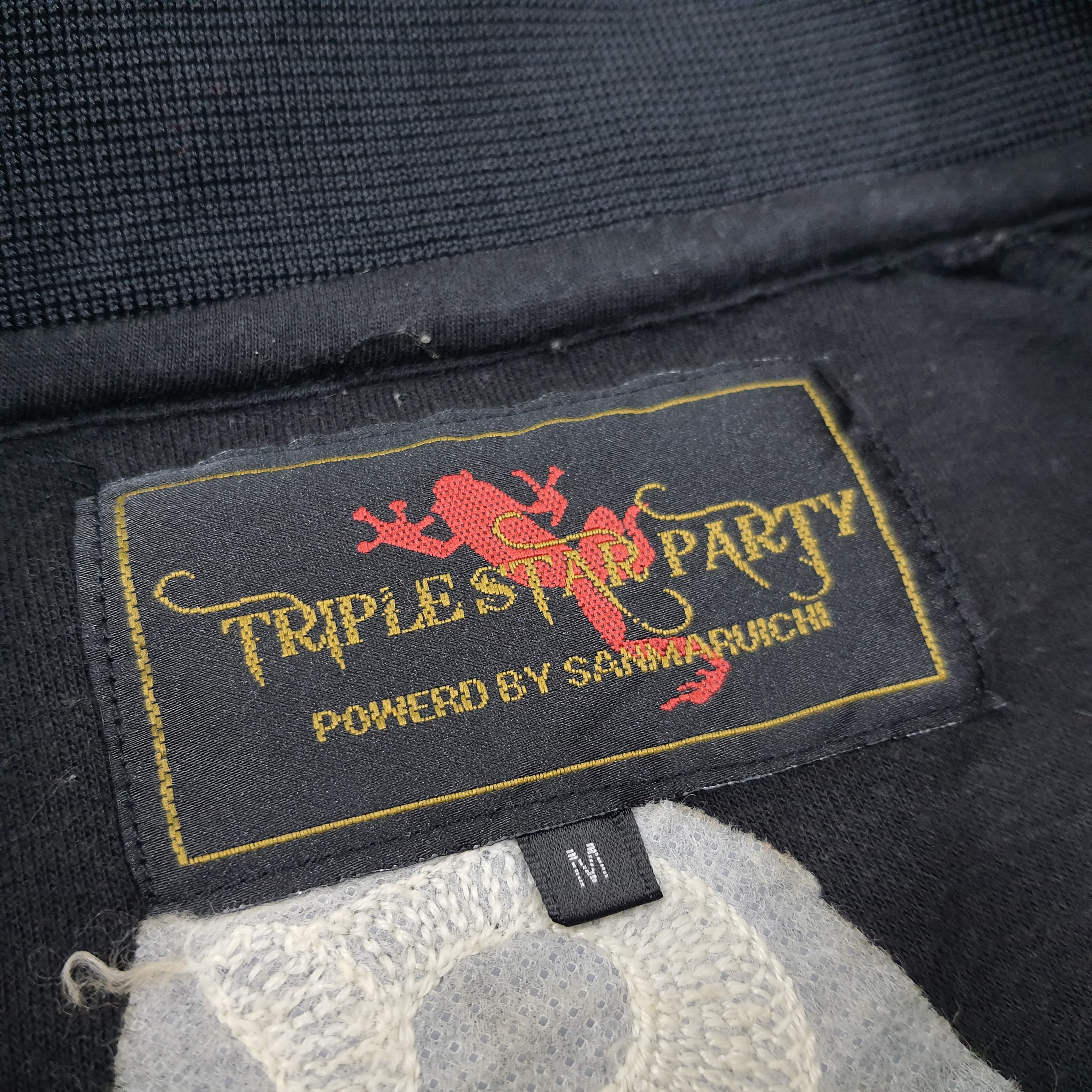 Japanese Brand Vintage Triple Star Party Zipper Sweatshirt C264N8 Size US M / EU 48-50 / 2 - 7 Thumbnail