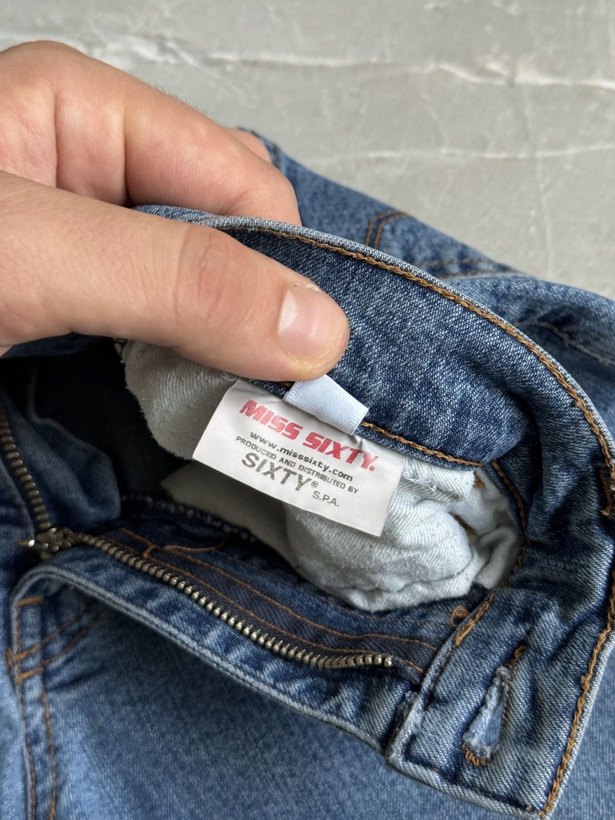 Miss Sixty Vintage Y2K Miss Sixty Flared Skinny Jeans Hysteric Glamour Size 30" / US 8 / IT 44 - 14 Thumbnail