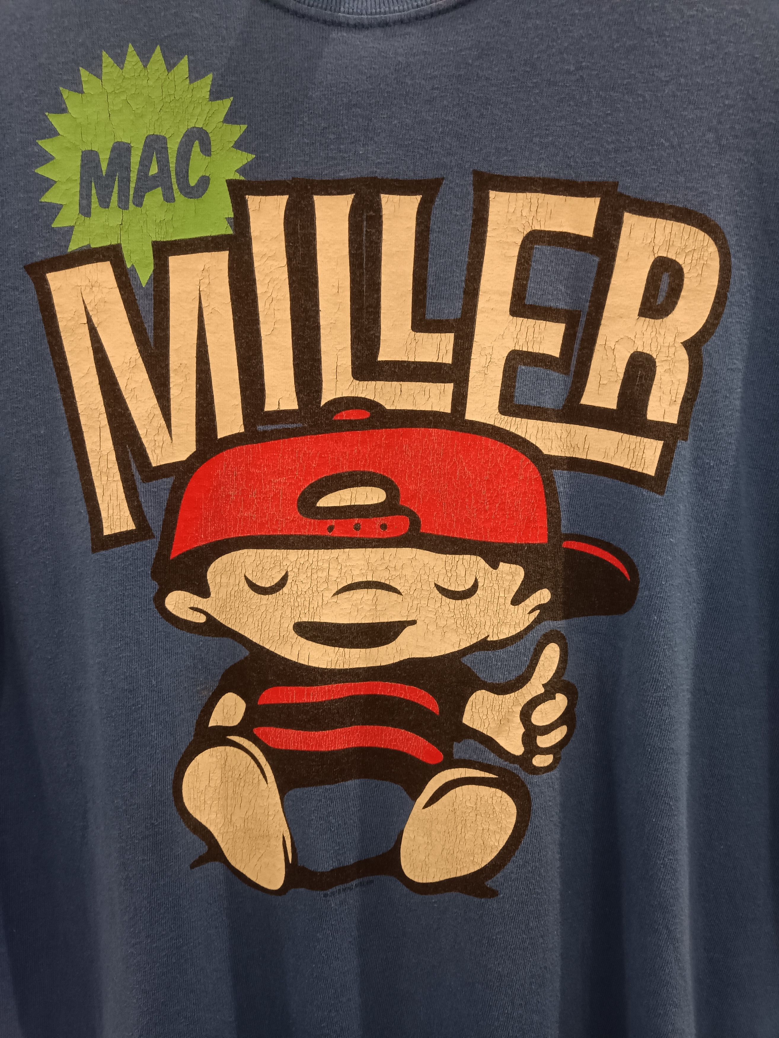 Mac Miller × Rap Tees × Vintage Mac Miller Size US M / EU 48-50 / 2 - 2 Thumbnail