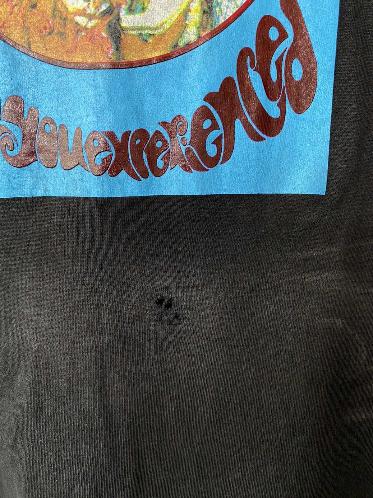 Vintage 🔥 Thrashed Vintage Jimi Hendrix Band Tee Distressed Faded Size US S / EU 44-46 / 1 - 10 Thumbnail